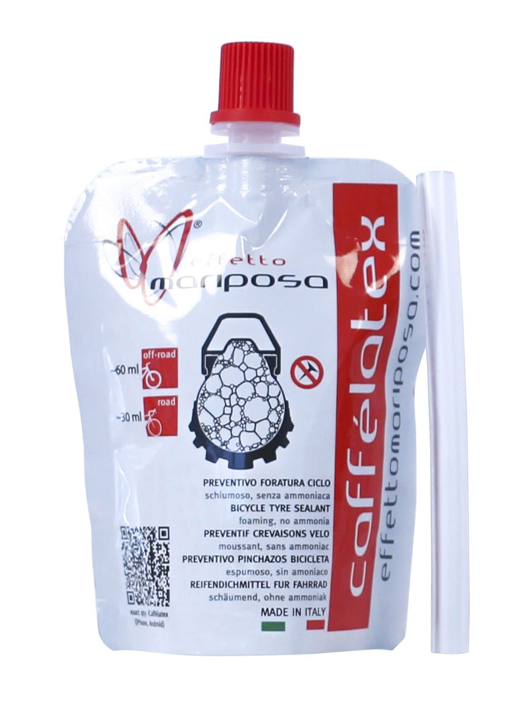 CafféLatex Cycle Tyre sealant Bike puncture repair 60ml