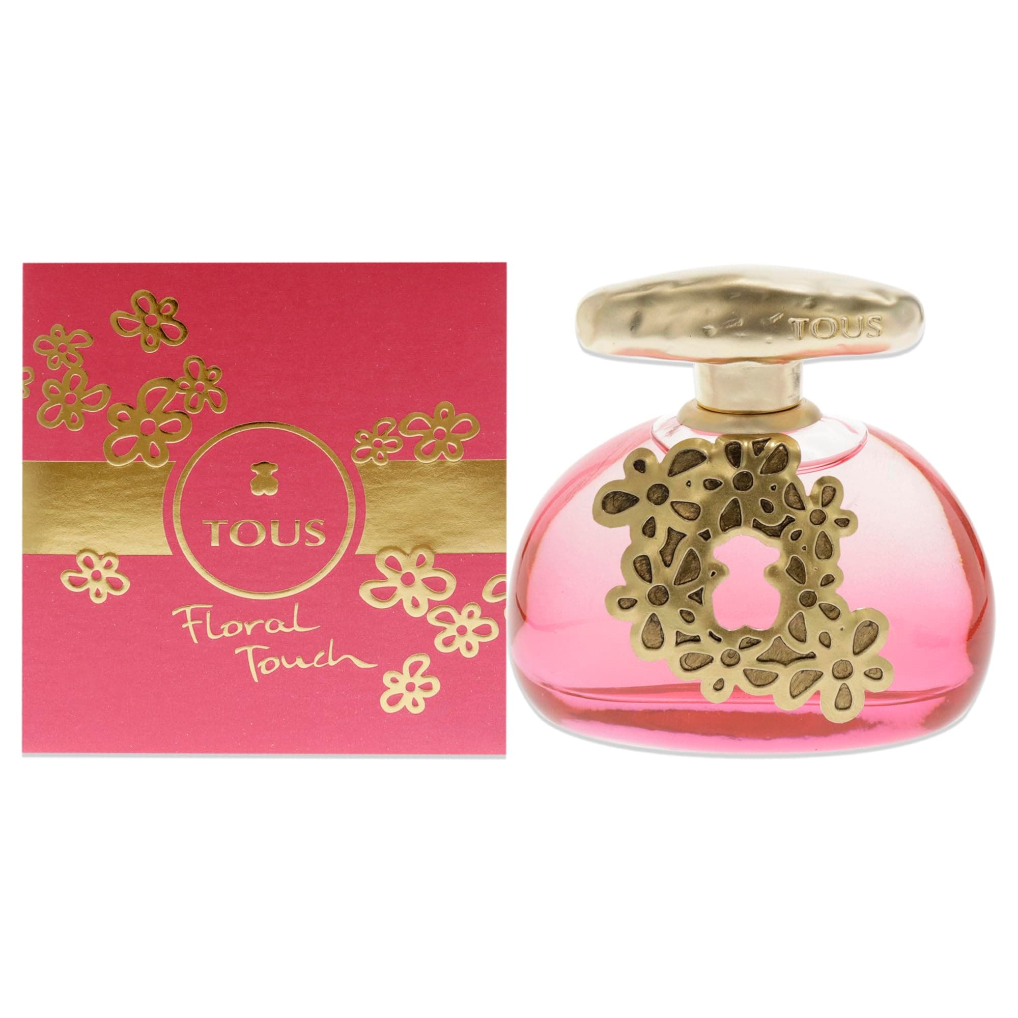 Tous Floral Touch EDT Perfume for Women, 3.4 Fluid Ounce