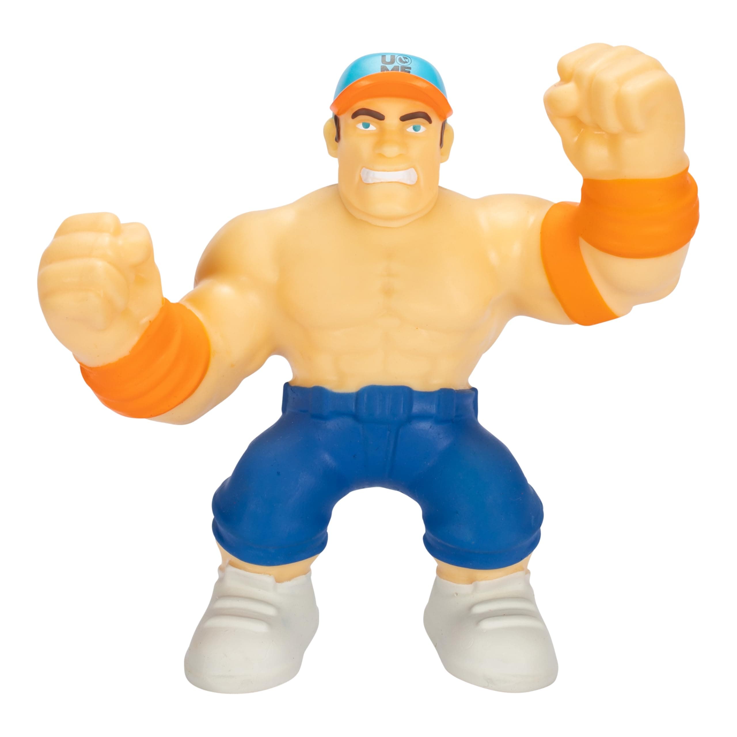 WWE Stretchy Superstar John Cena, Stretch This Amazing WWE Goo Filled Figure of John Cena with Unique Superstar Gel Filling, Stretch Him Up to 3 Times His Size