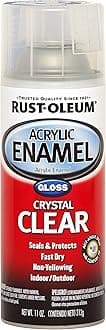 Rust-Oleum 248644 Multipurpose Acrylic Enamel Spray Paint (Gloss Clear)