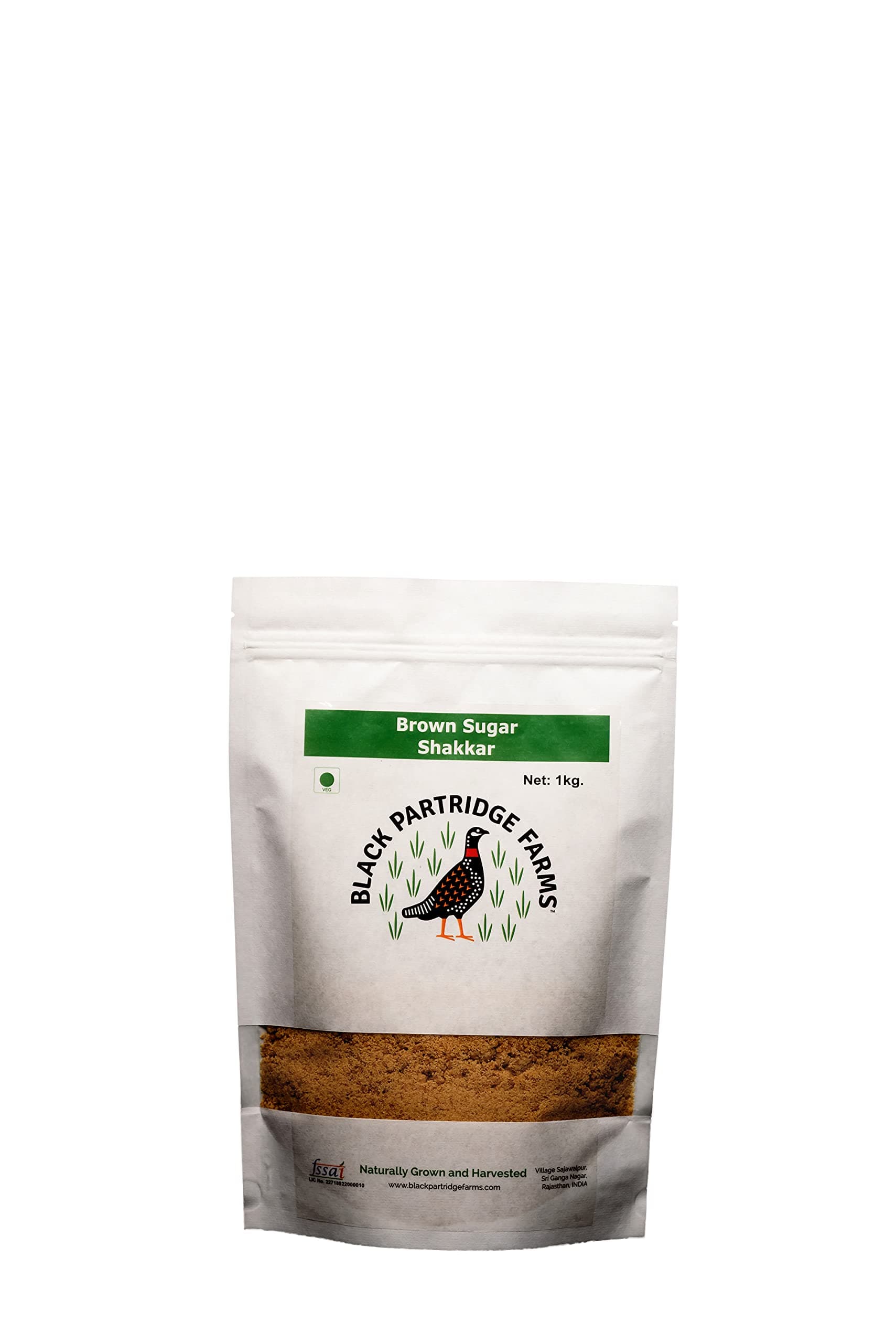 BLACK PARTRIDGE FARMS Organic Jaggery Powder, 1Kg