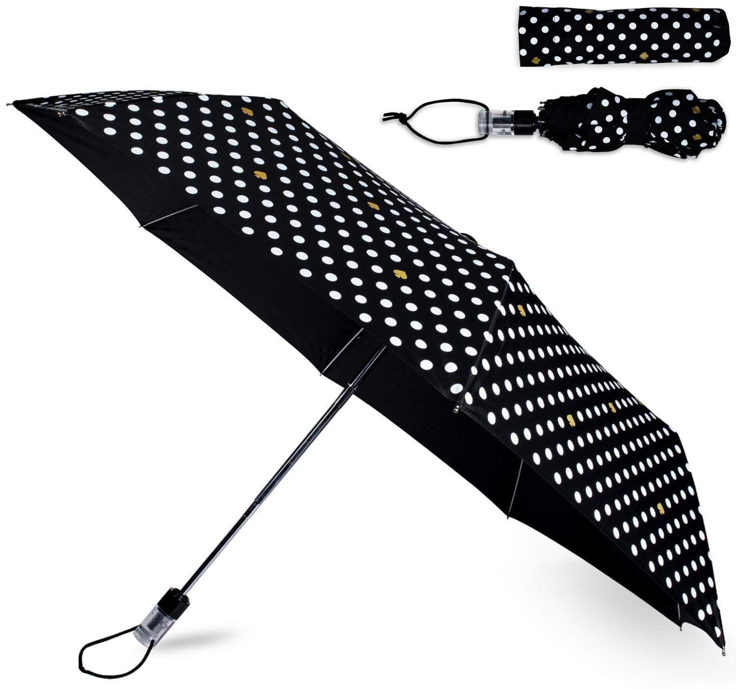 Travel Umbrella, Lightweight Compact Umbrella with Storage Sleeve