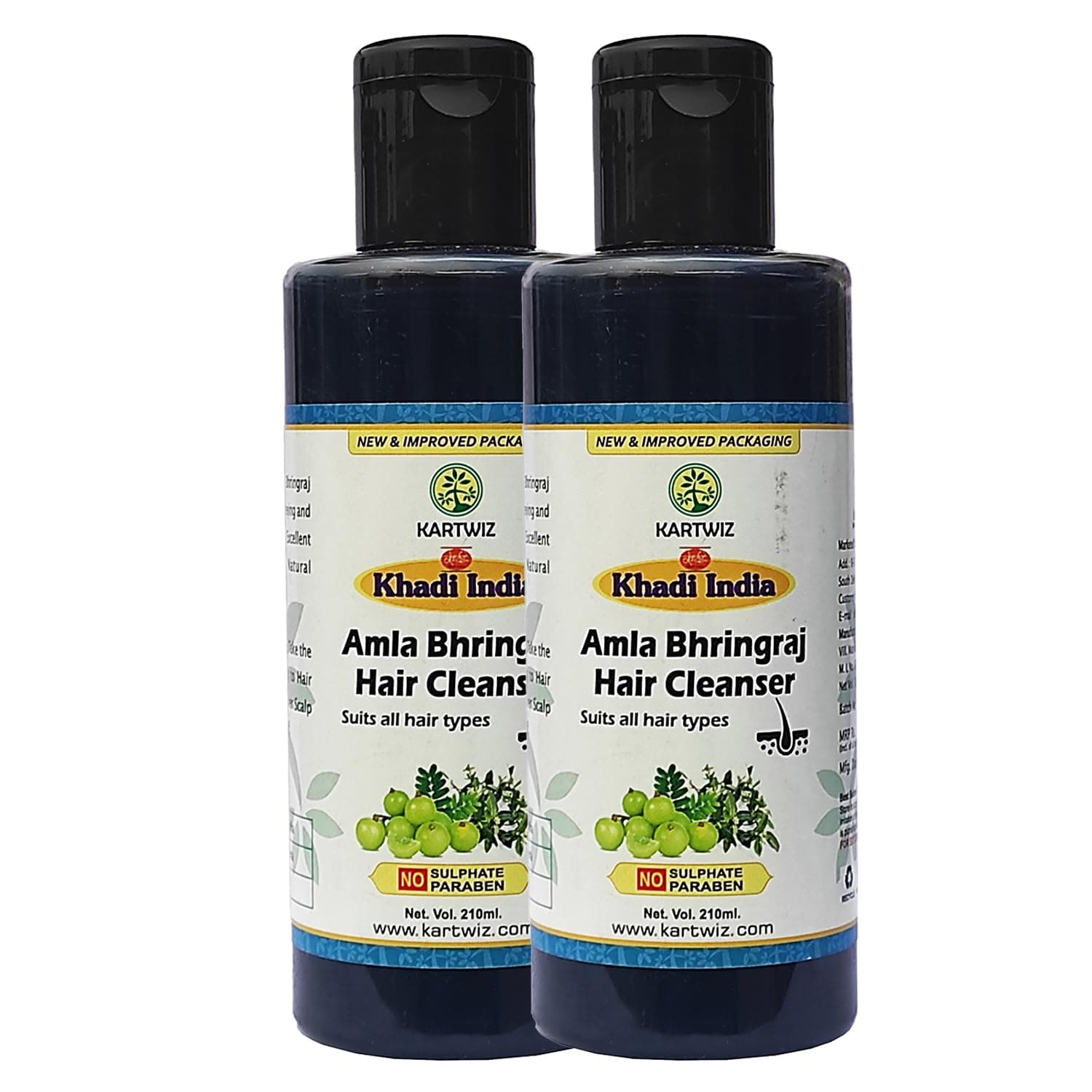 Amla & Bhringraj Shampoo - 210Ml - Set Of 2