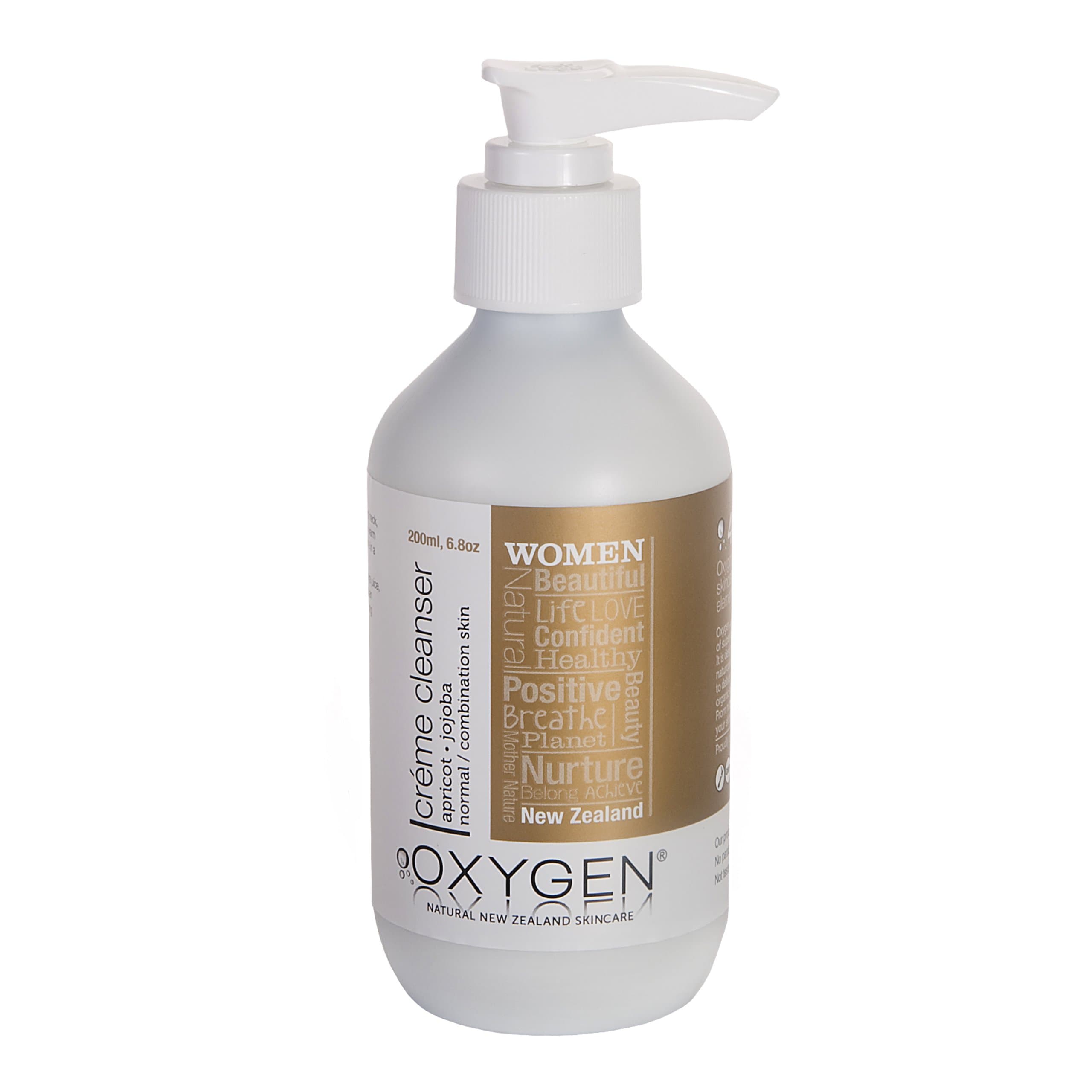 Oxygen Women Creme Cleanser with Apricot and Jojoba for Normal/ Combination Skin 200ml