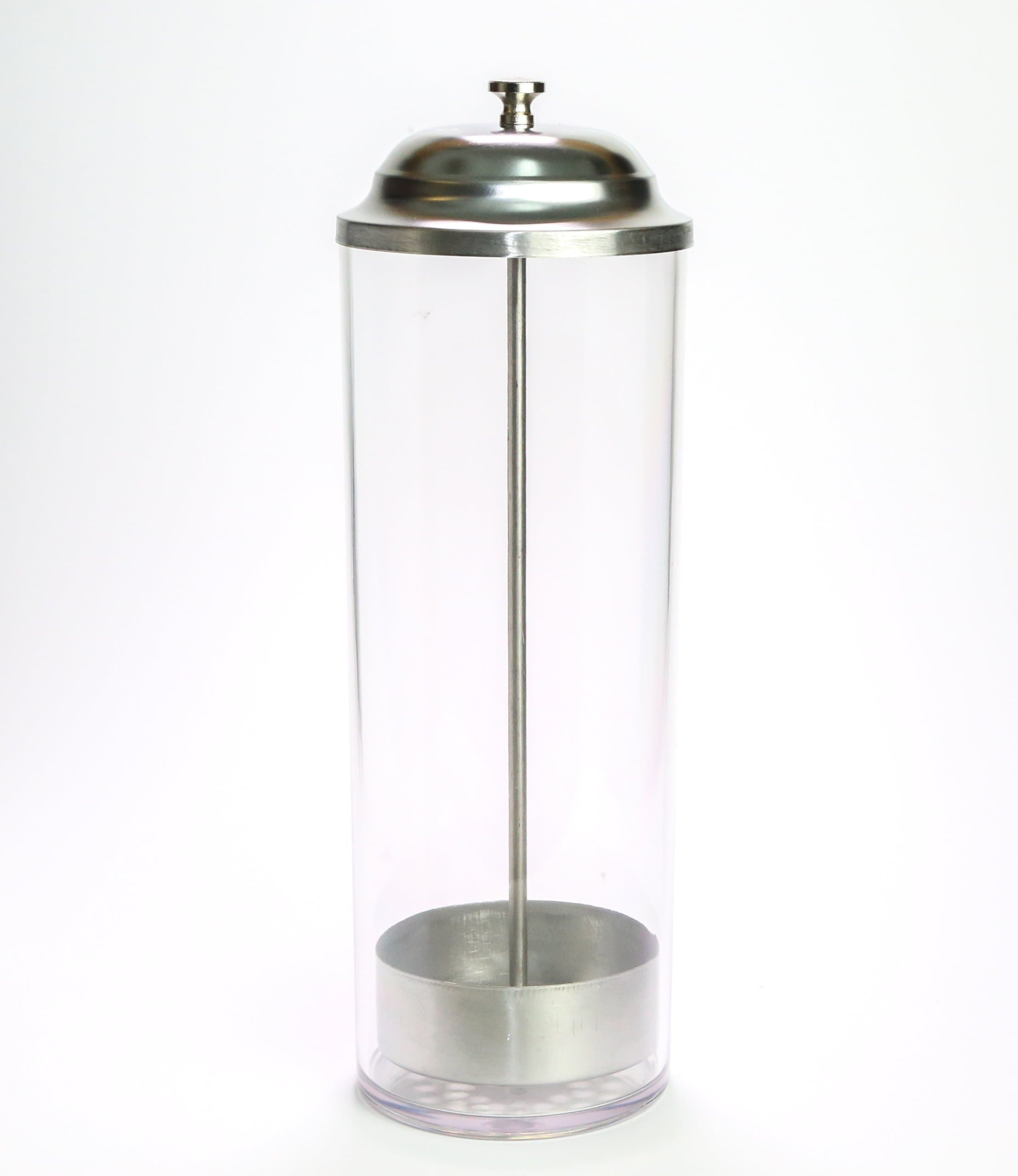 STERILISING DISINFECTANT JAR BARBICIDE LARGE 1 LITRE ACRYLIC JAR - FOR PROFESSIONAL BARBERS AND SALONS UNBREAKABLE BARBER TRADE GUARANTEE