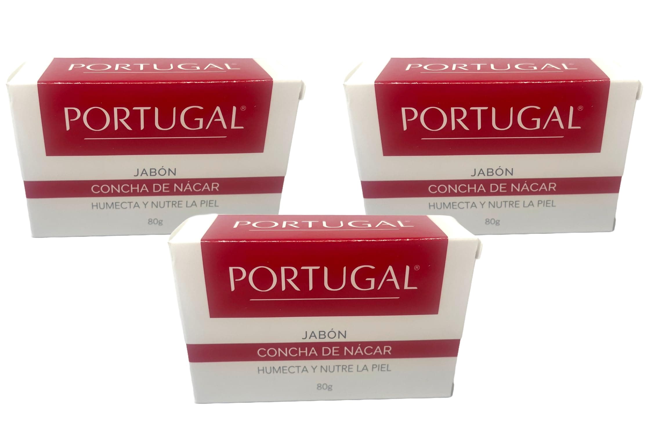 Concha De Nacar Jabon Mother Of Pearl Soap Value Pack (3 bars)