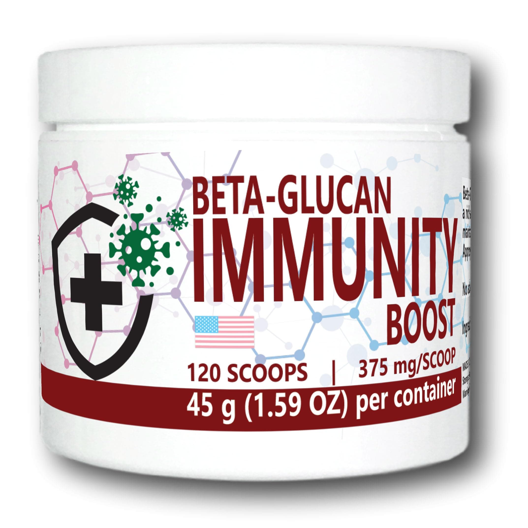Immunity Boost Beta Glucan Powder for Dogs and Cats