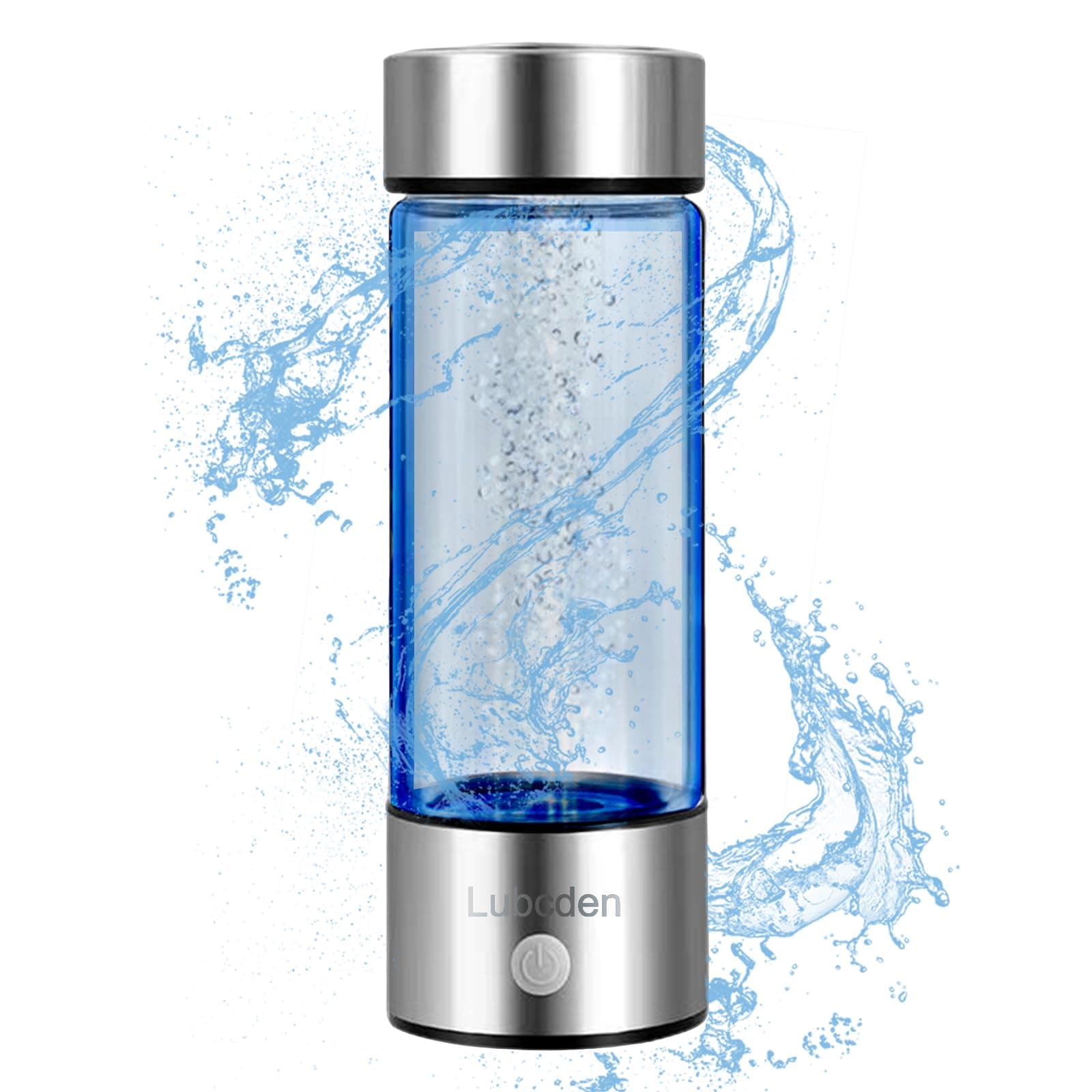 Hydrogen Water Bottle, Portable Hydrogen Water Ionizer Machine, Hydrogen Water Generator, Hydrogen Rich Water Glass Health Cup for Home Travel