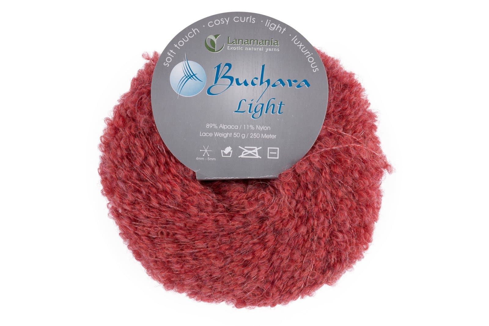 Lanamania Buchara Light, Alpaca, Blossom, 18 x 18 x 8 cm