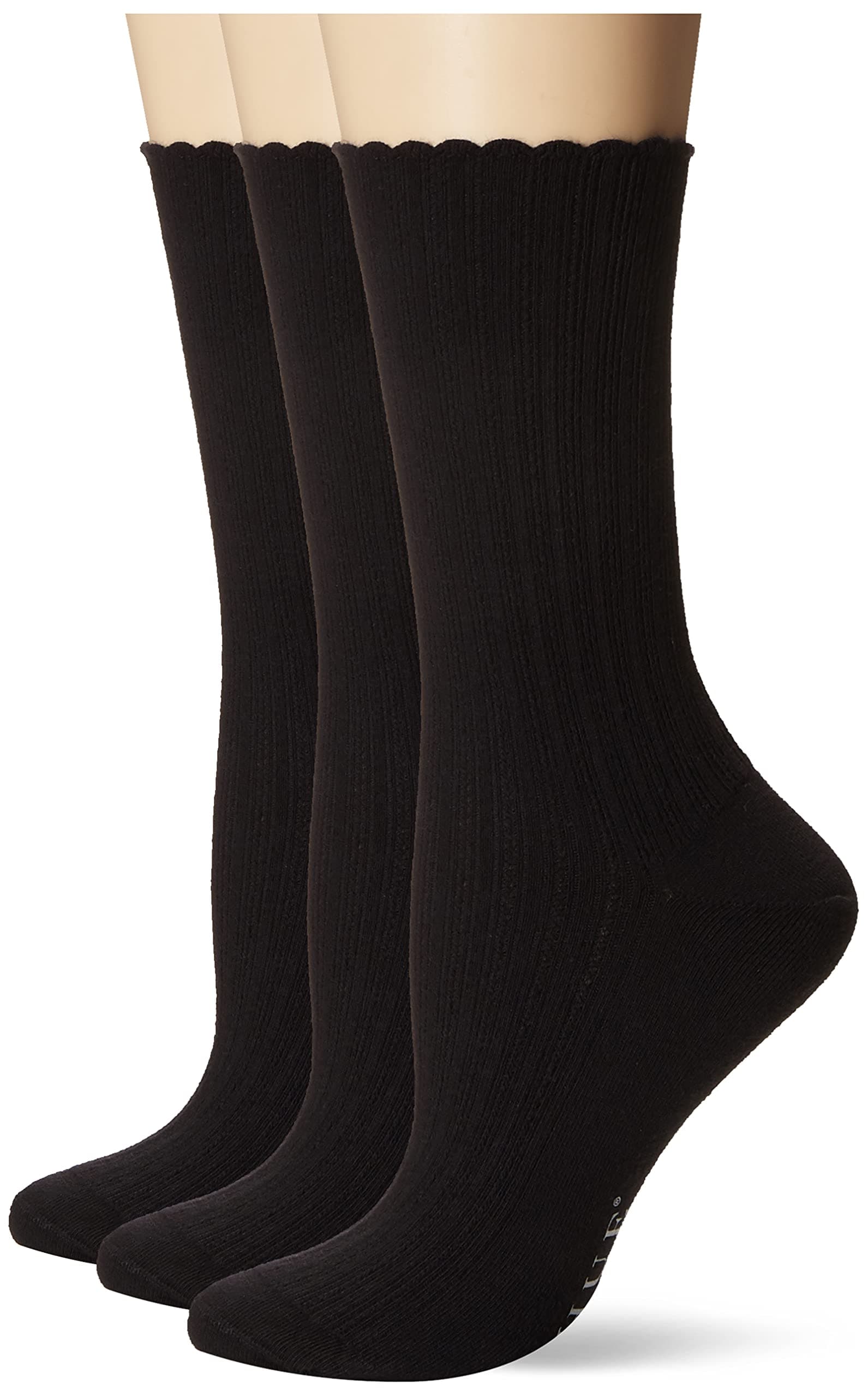 Women’s Scalloped Pointelle Crew Sock