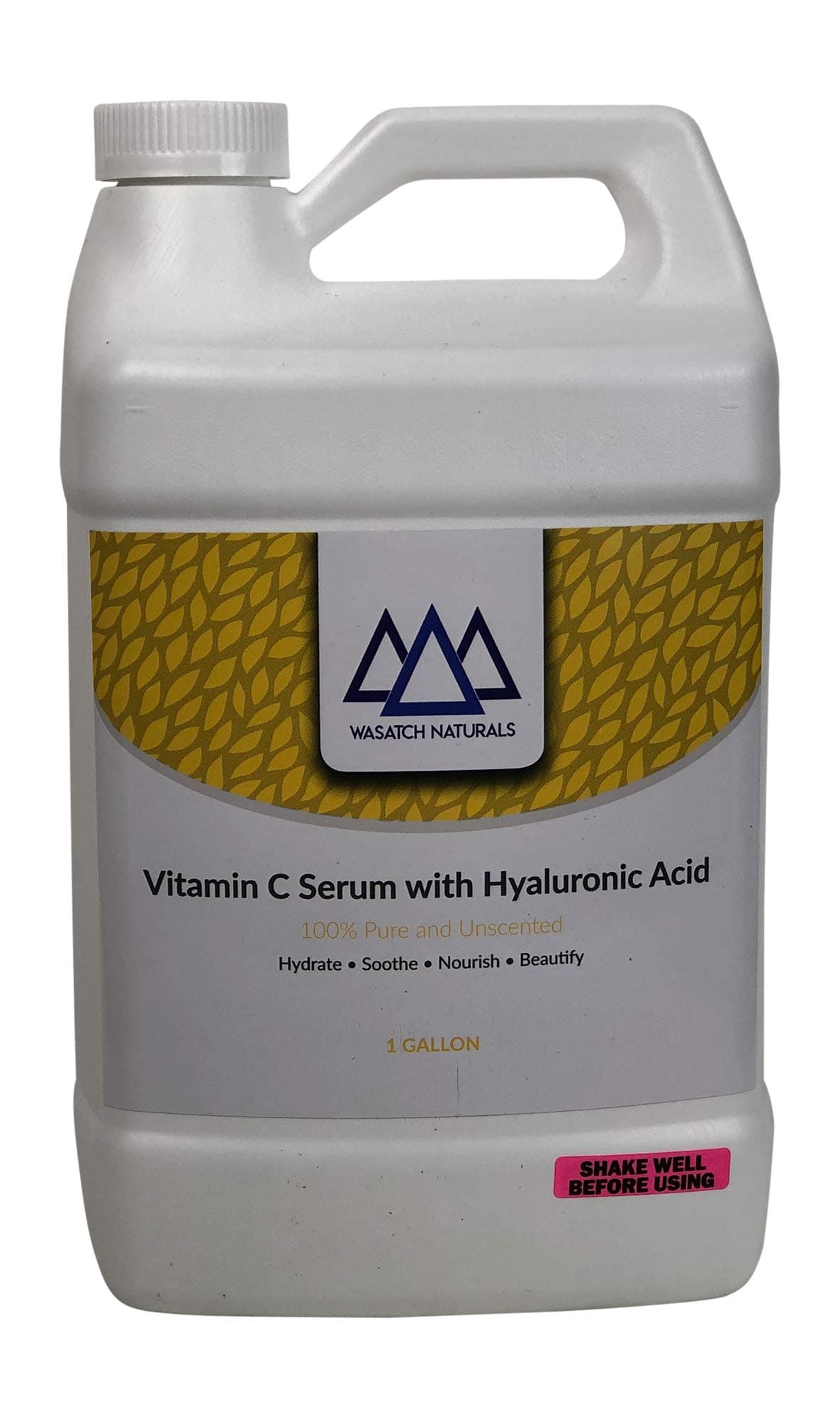 Vitamin C Serum with Hyaluronic Acid 1 Gallon Unscented (Wasatch Naturals)