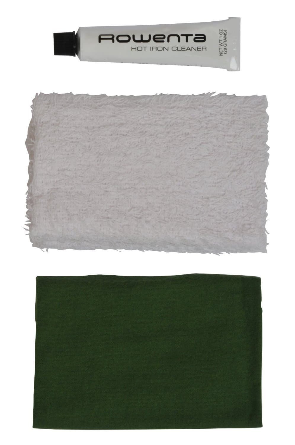 ZD100 Non-Toxic Stainless Steel Soleplate Cleaner Kit for Steam Irons by Rowenta