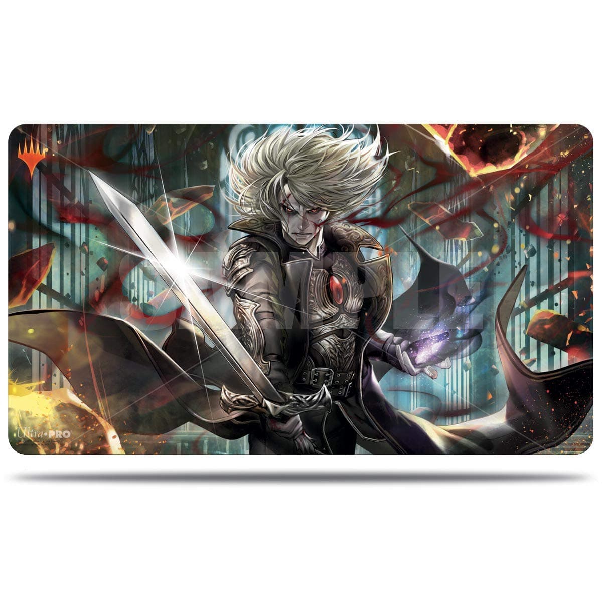 MTG War of The Spark Japanese Alternative Art Sorin Vengeful Bloodlord Ultra Pro Printed Art Magic The Gathering Card Game Playmat