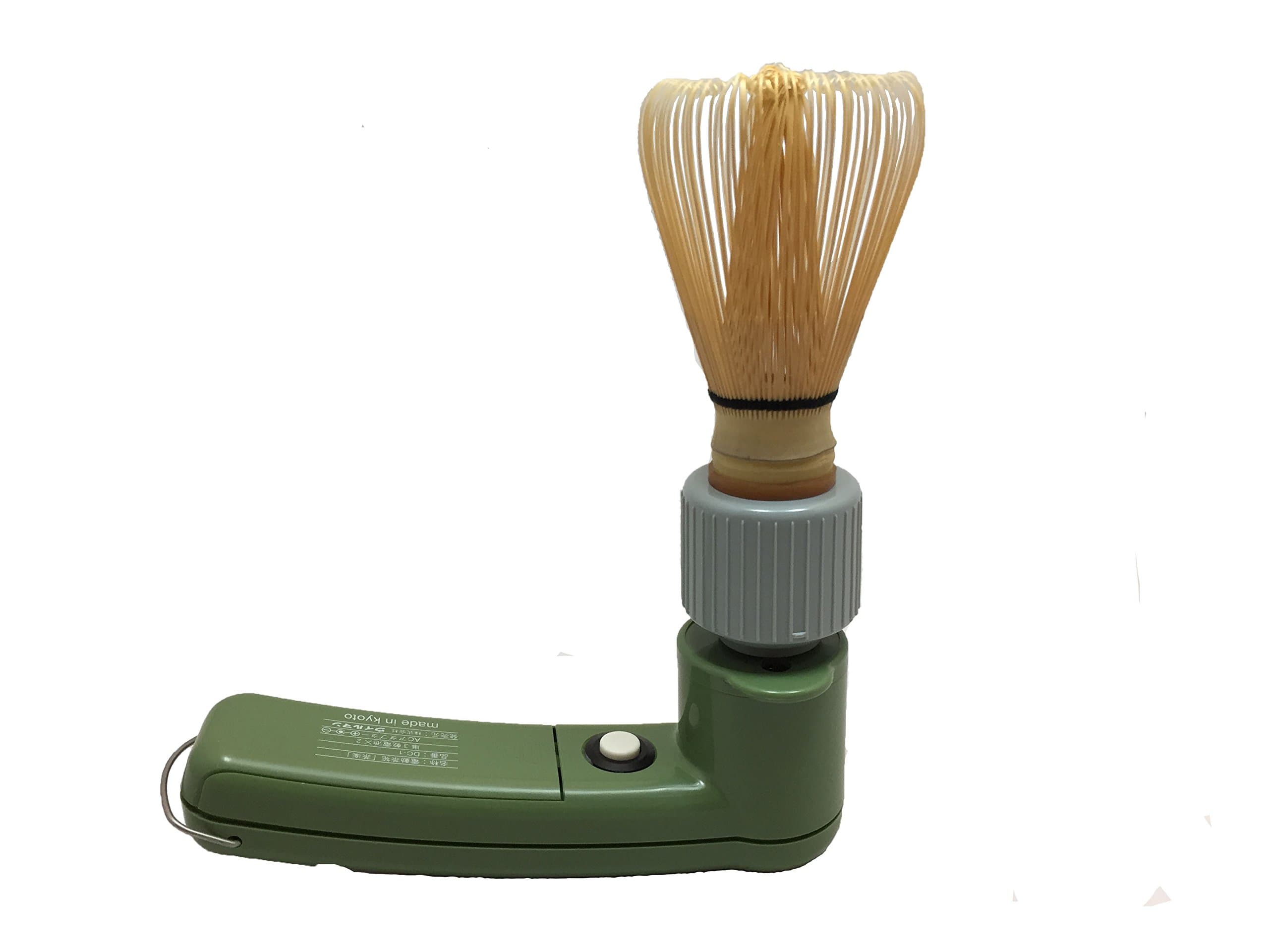 Charaku, Japanese Handheld Electric Matcha Whisk/Frother with bamboo chasen (commercial use)