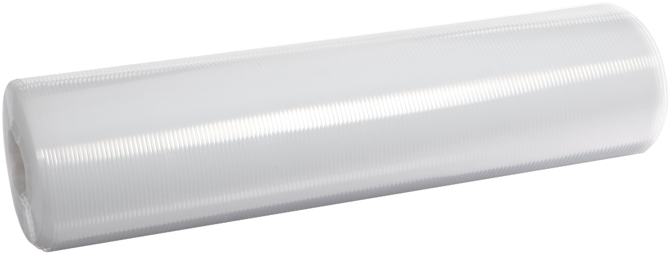 404225-0004 Clear Heavy Weight Polyethylene Ribbed Matting with Lab Shelf and Bench Liner, 100' Length x 30" Width x 0.036" Thick, For Lining Shelves and Drawers (Pack of 1)