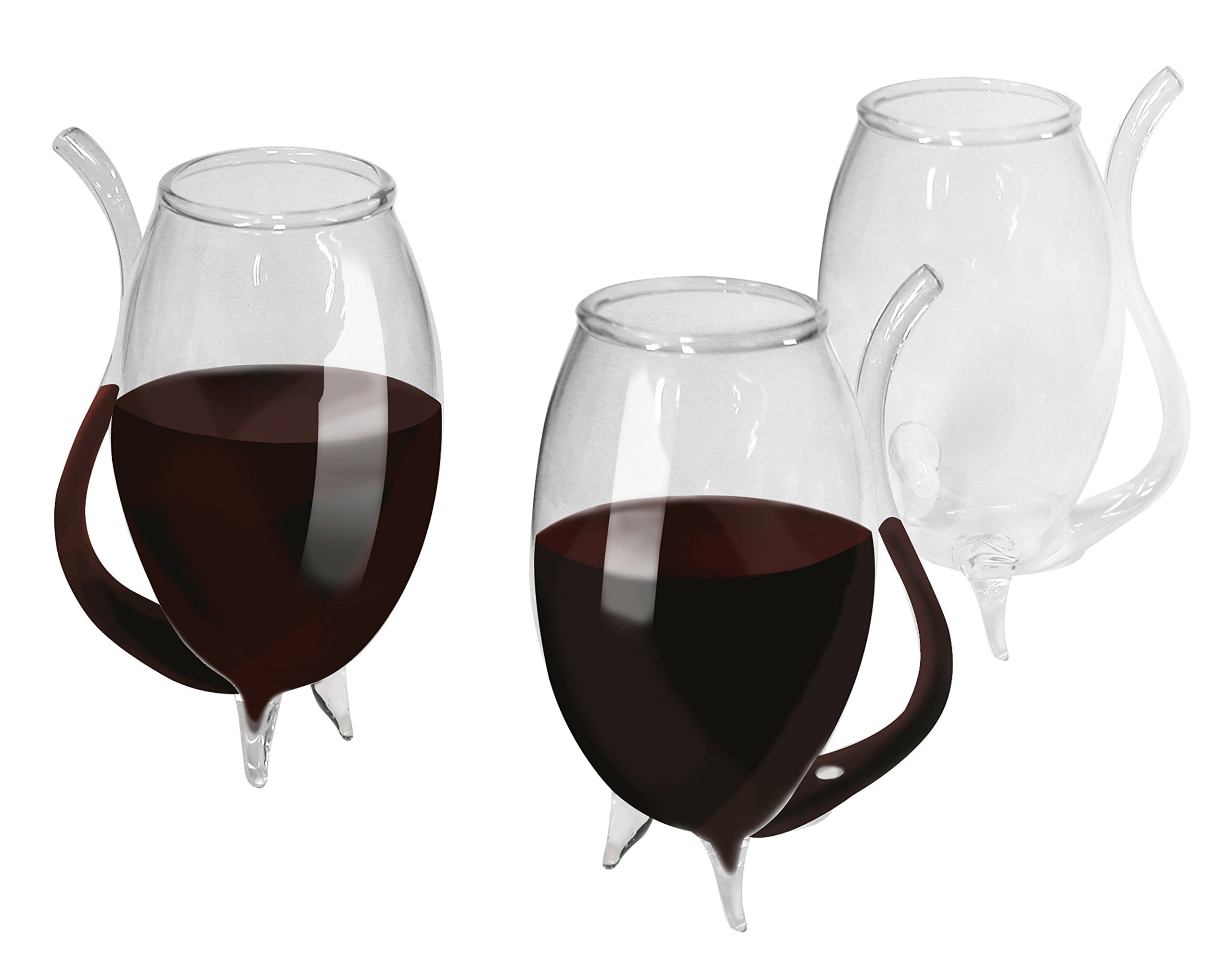 Cuisivin Port Sipper (4 Pack), Clear