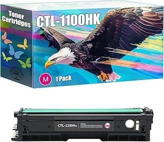 ODRNG CTL-1100HK Toner Cartridges Compatible for Pantum CP1100 CP1100DW CM1100DN CM1100DW CM1100ADN CM1100ADW Printers, High Yield 3000 Pages, Bright Colors Clear Printing (1 Pack Magenta)