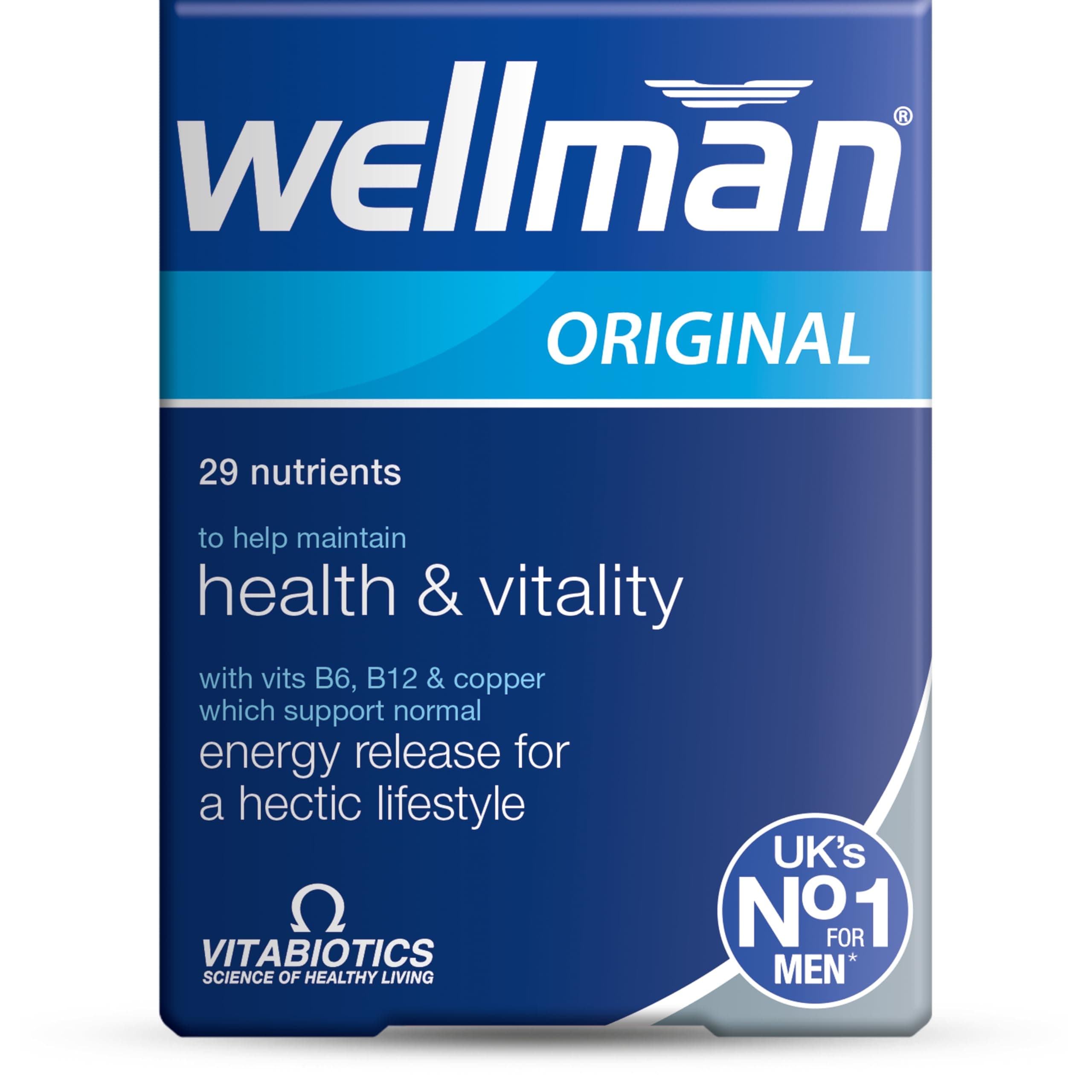 Original Multivitamin Tablets for Men, Wellman