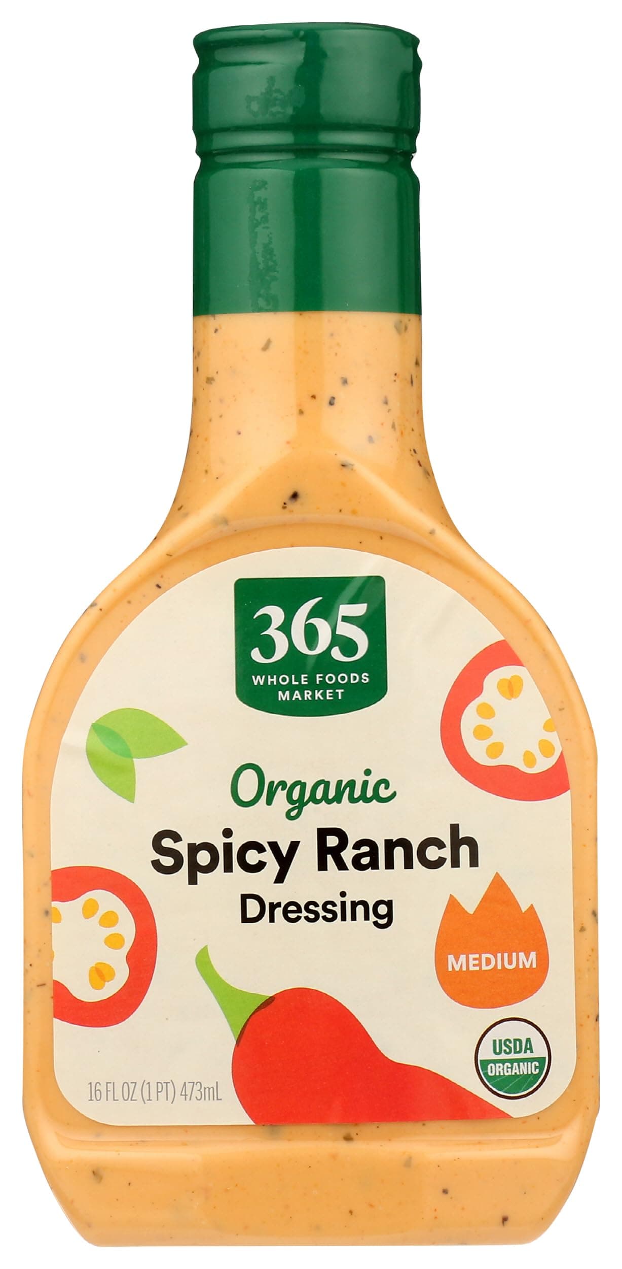 - Organic Spicy Ranch Dressing, 16 oz