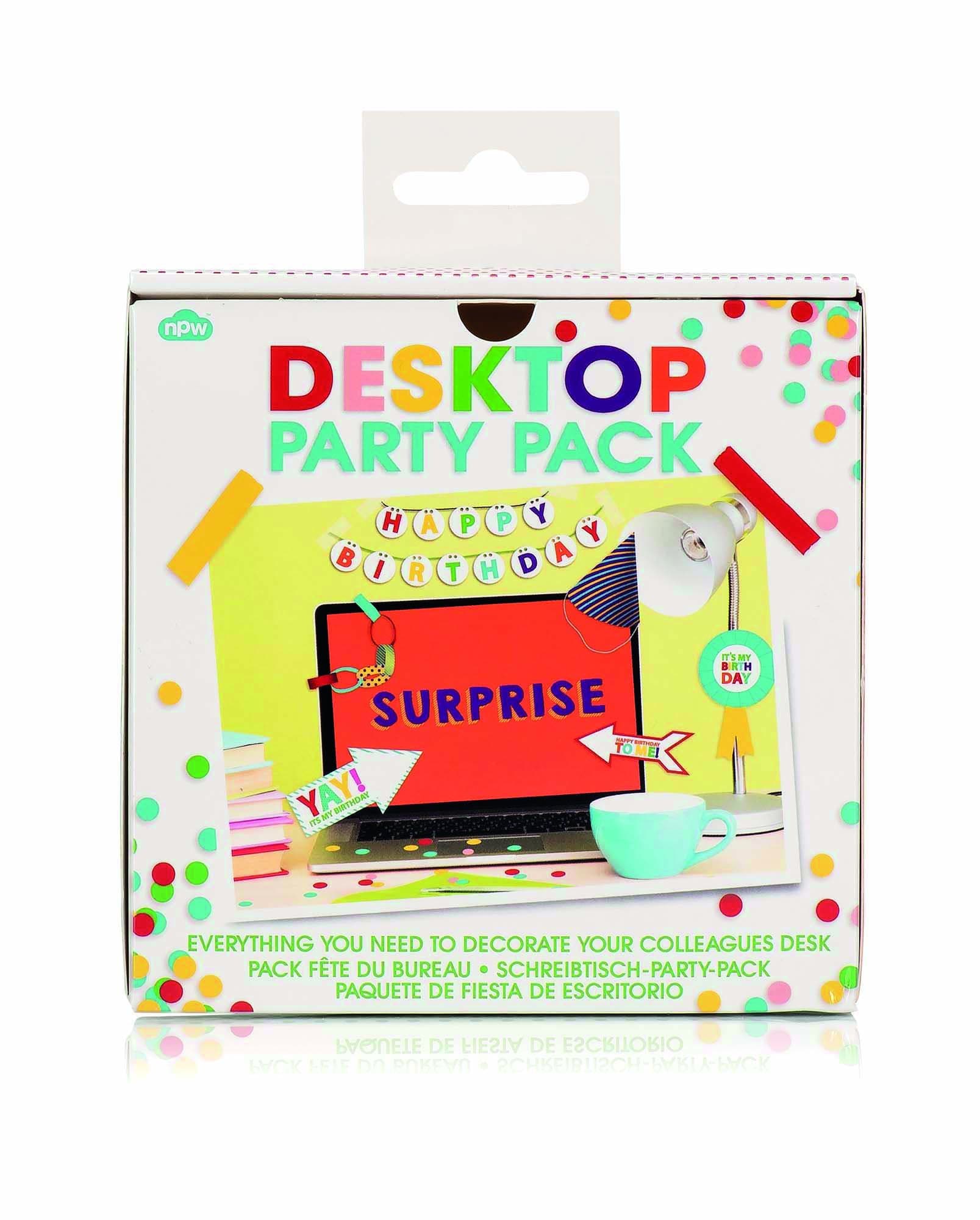 NPW Office Party Decorations - Desktop Party Pack
