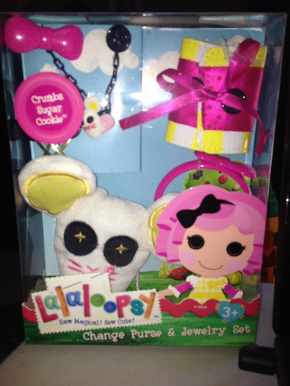 Lalaloopsy Change Purse and Jewelry Set - Crumbs Sugar Cookie