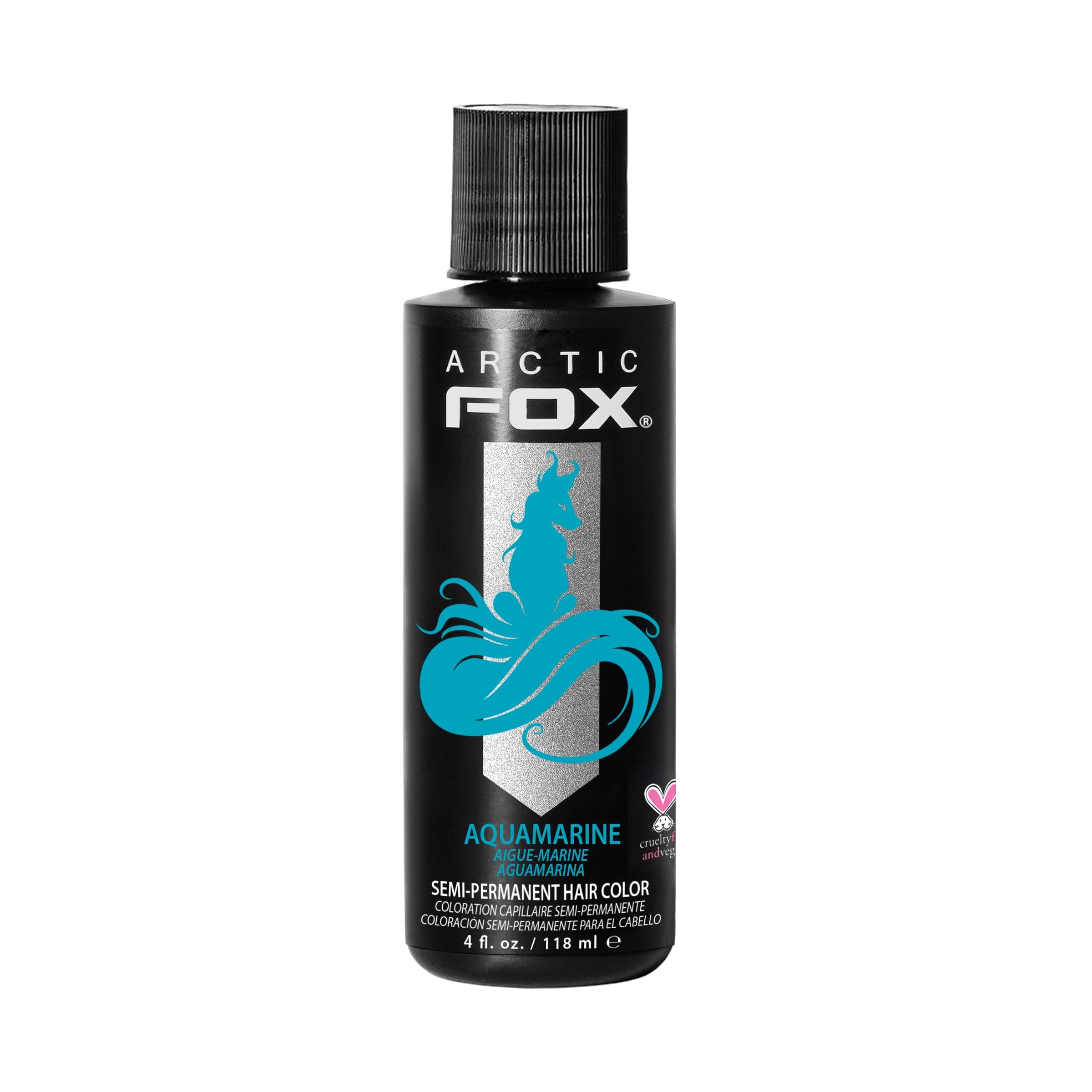 Arctic Fox 100%ヴィーガンAquamarine 118 ml セミパーマネント・ヘアカラー