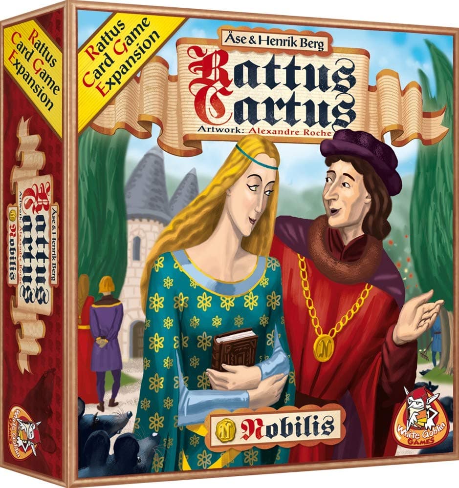 White Goblin Games WGG01336 Rattus Cartus Nobilis Expansion Board Game