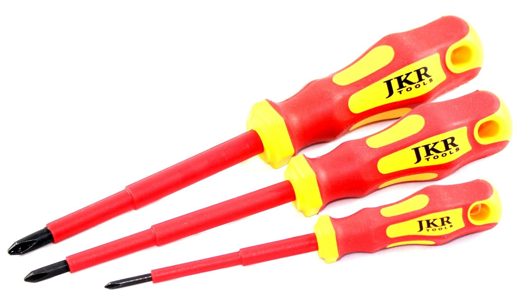 JKR Tools VDE Electrician Screwdrivers Set 7 pcs with Safety Tester