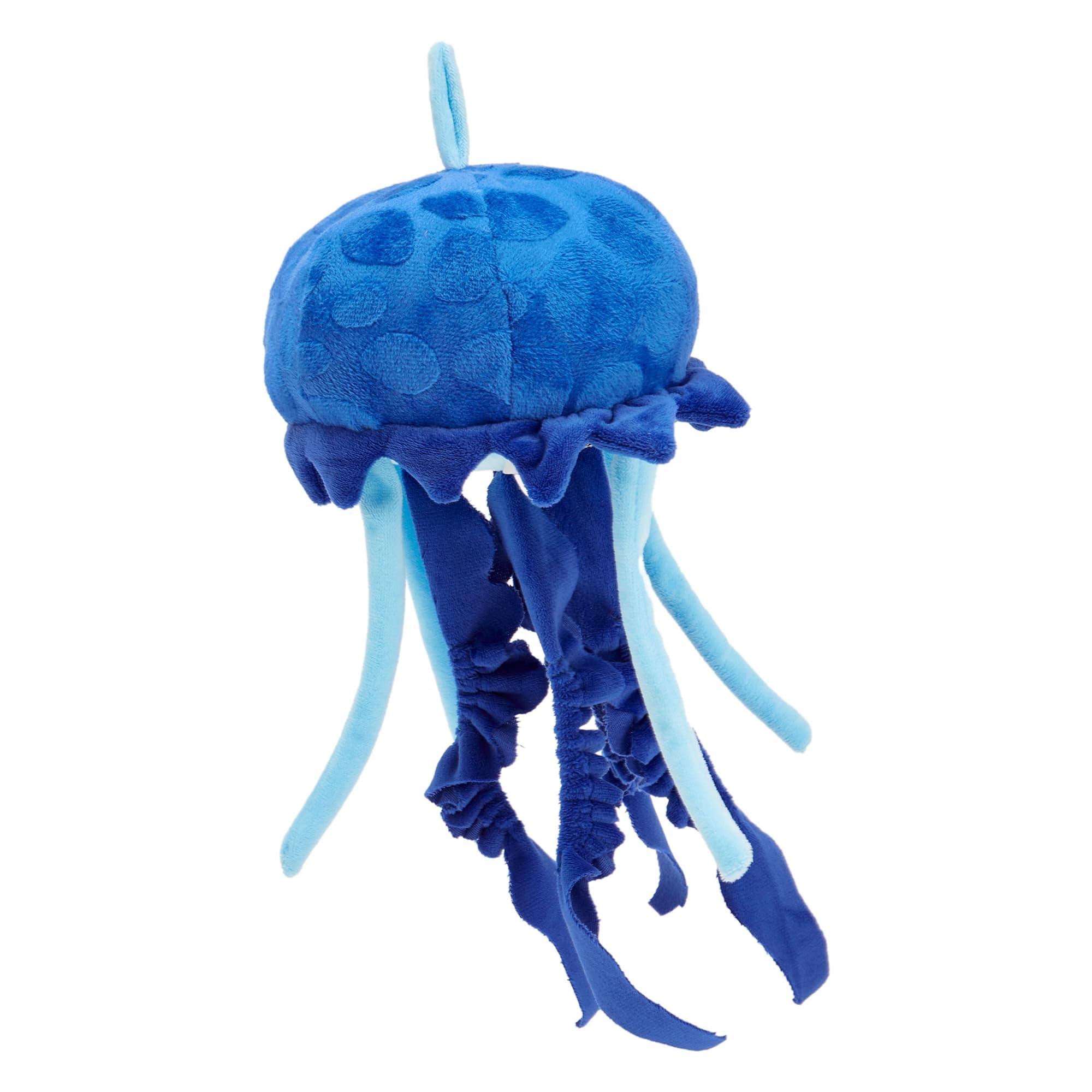 Zappi Co 100% Recycled Jellyfish Plush (33cm High) Soft, Fluffy, Eco-Friendly, Animal Collection for Newborns First Child, Blue Jellyfish (PLUMECOBJF)