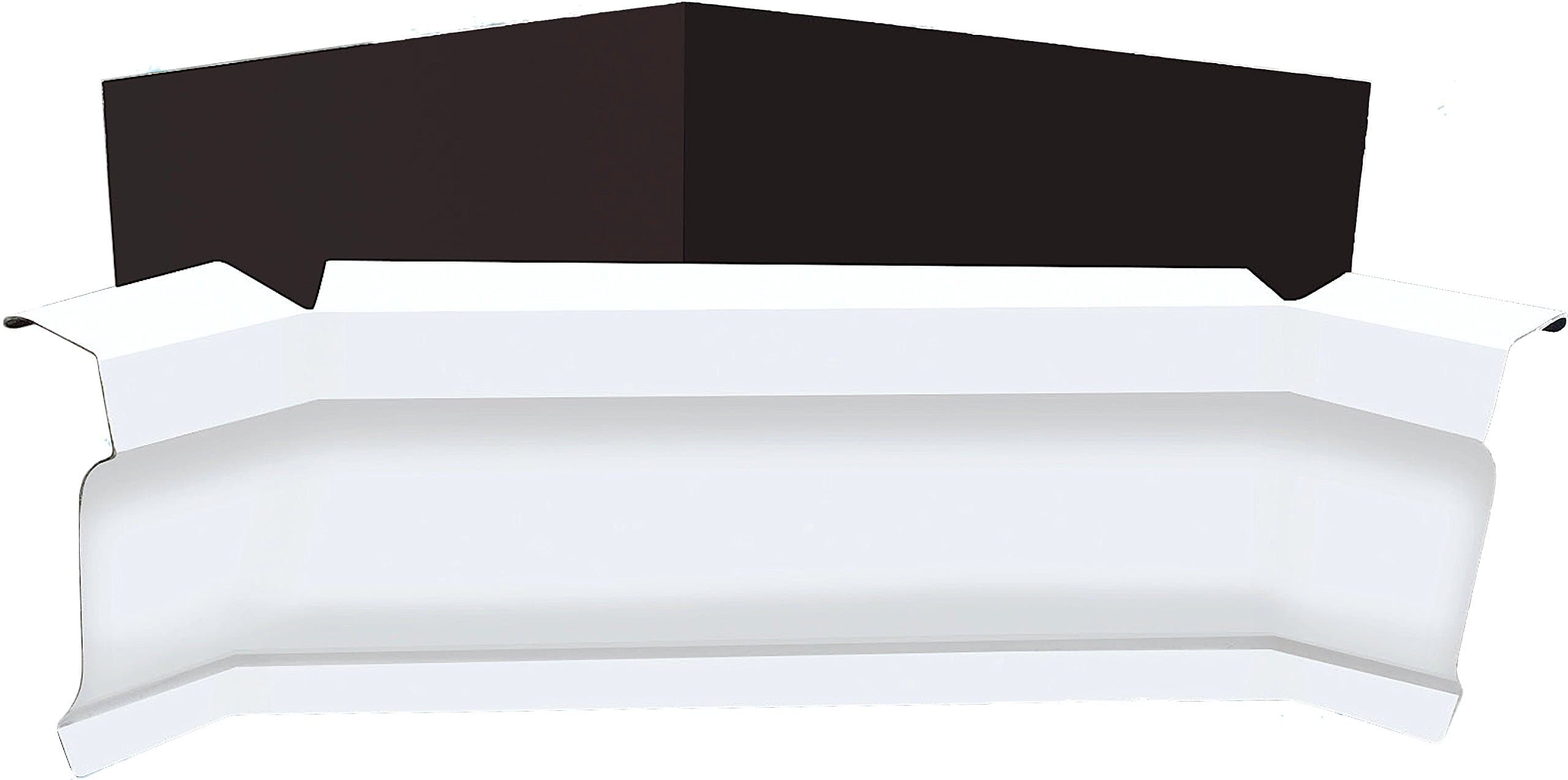 5" Extreme Miter - Aluminum Inside Miter, Gutter Corner, Mitre - (Aluminum, 5")