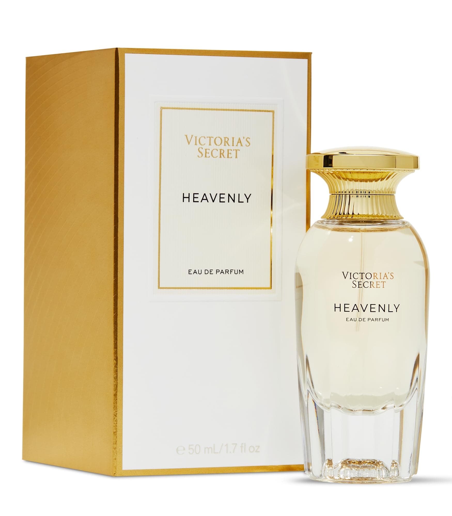 Heavenly Eau de Parfum, Notes of Gold Musk, Vanilla Sandalwood & White Jasmine, Perfumes for Women (1.7 oz)