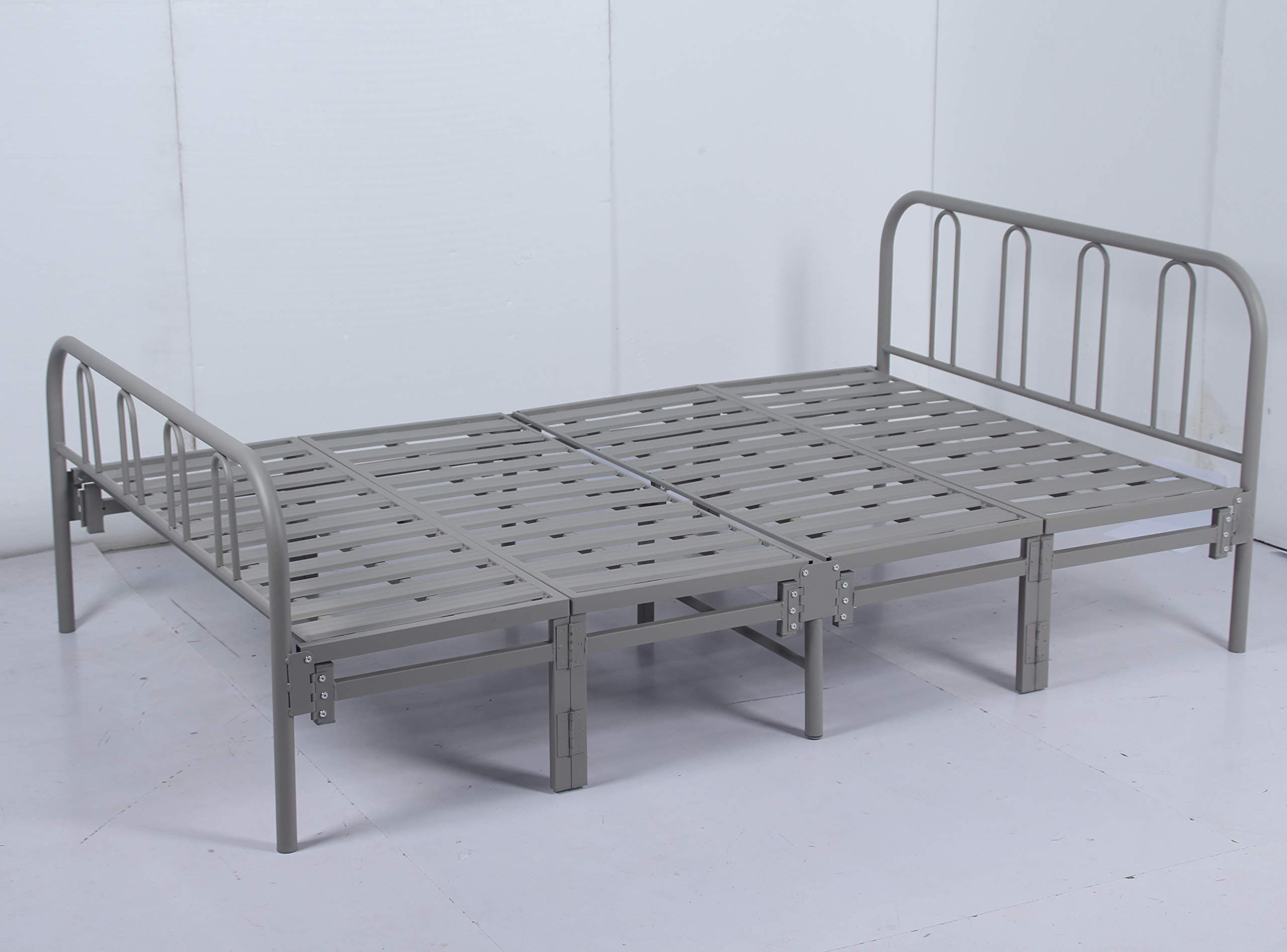 HomejoyTEXAS CONTRACT STRONG METAL FOLDING/GUEST/STUDENT/BED FRAME - 4FT SMALL DOUBLE.