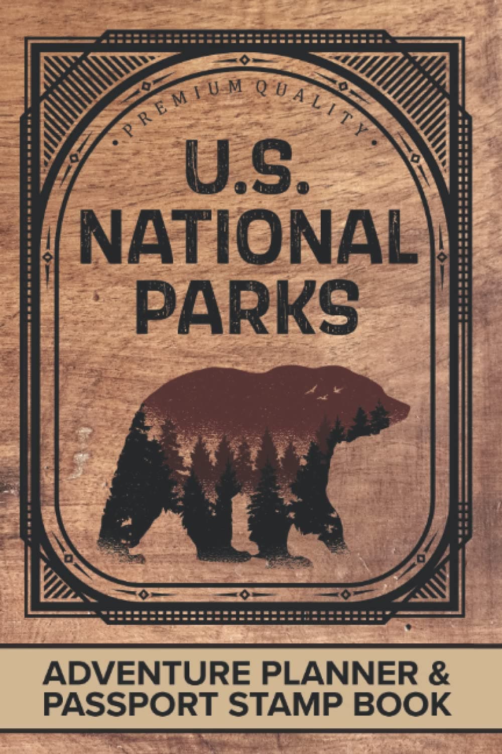 U.S. NATIONAL PARKS: Adventure Planner & Passport Stamp Book ★ 63 Parks With Popular Attractions
