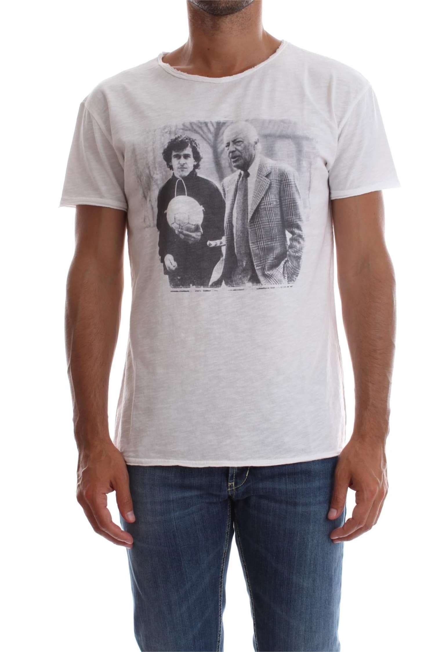 18 PLATINI-AGNELLI T-SHIRT Men WHITE S