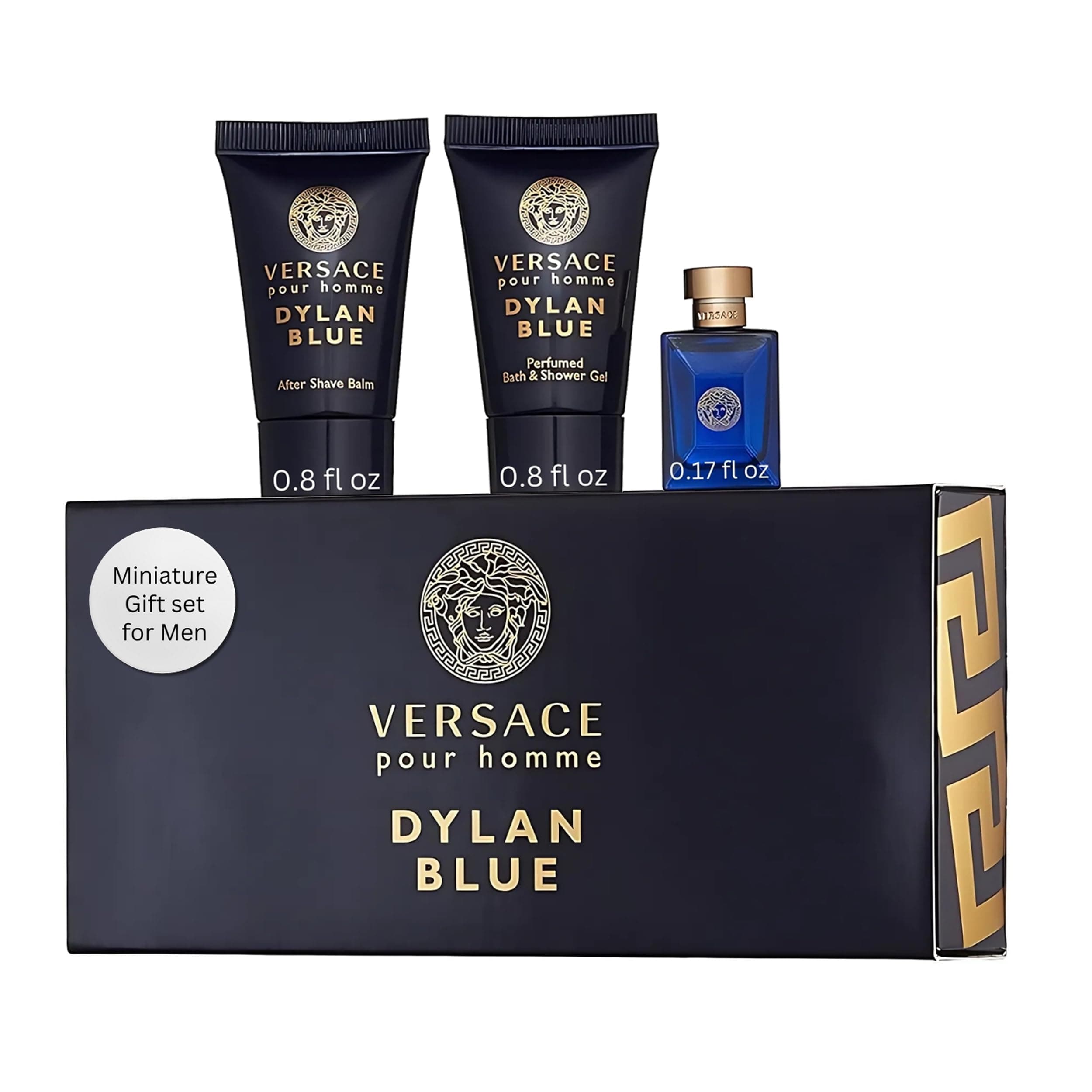 Dylan Blue Pour Homme 3-Piece Miniature Set for Men
