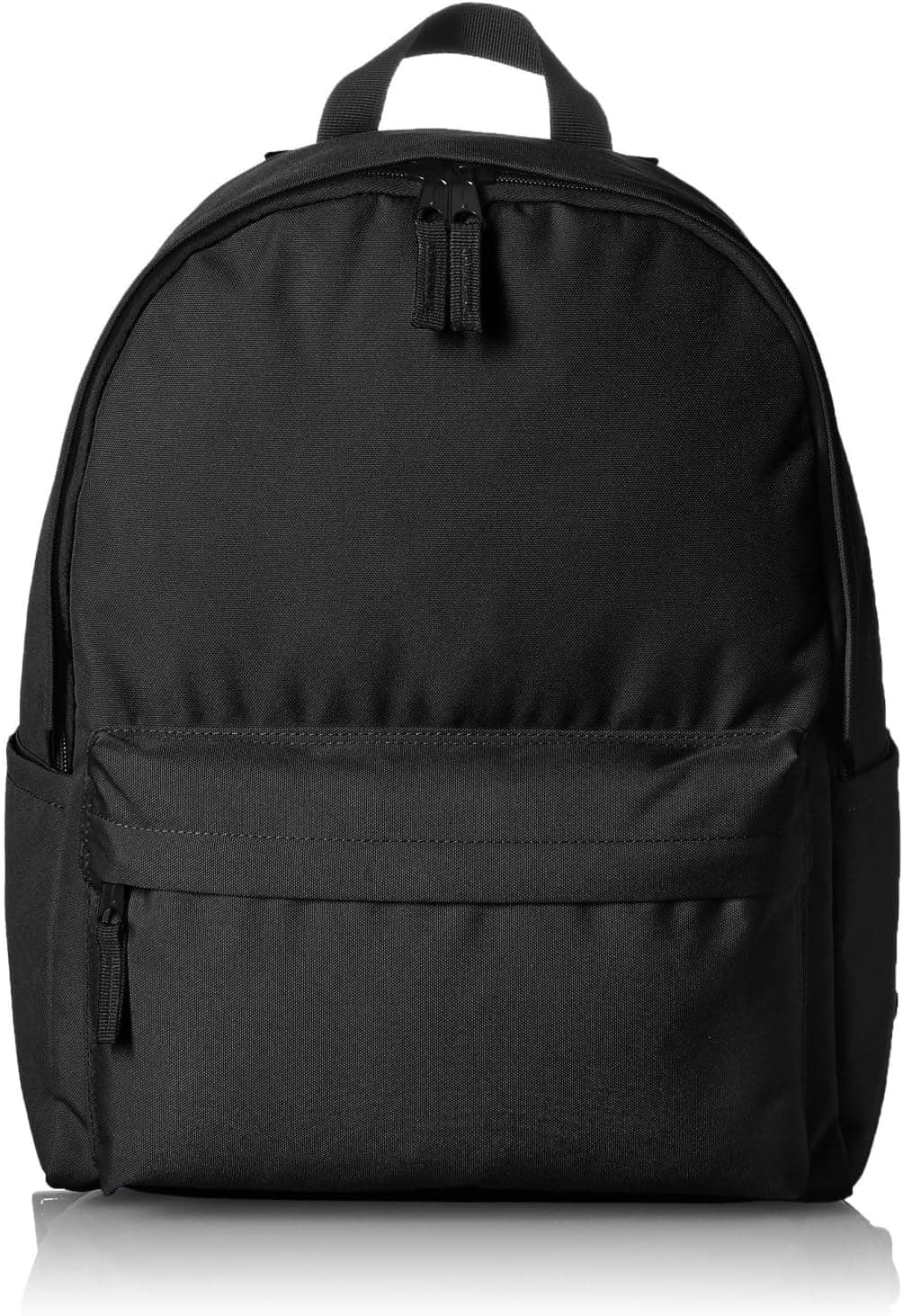 Classic/Casual/School Backpack, Black, 1-Pack