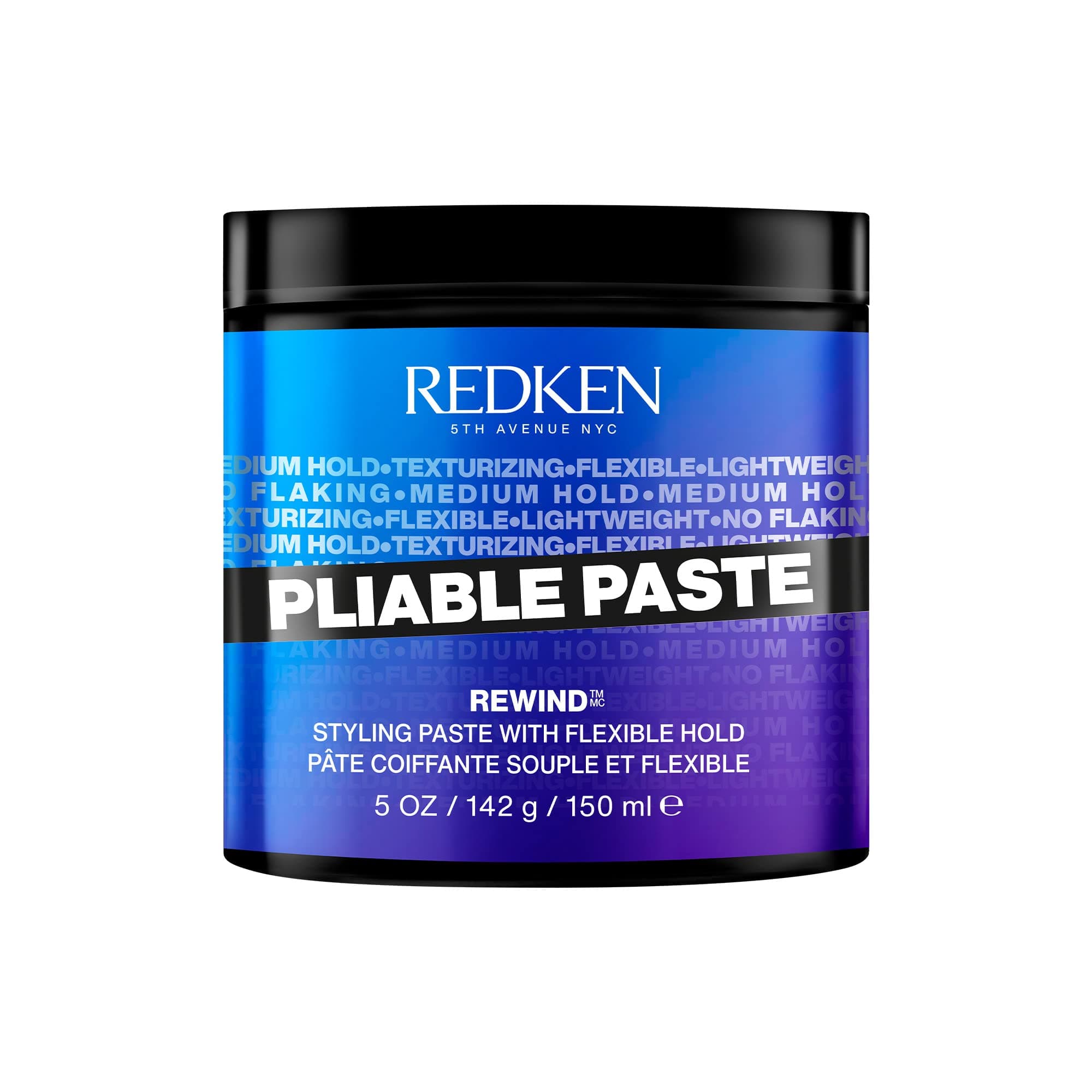 Pliable Paste | Styling Paste with Flexible Hold | For All Hair Types | Adds Lightweight Flexible Texture & Moisture | Medium Hold | 150ml