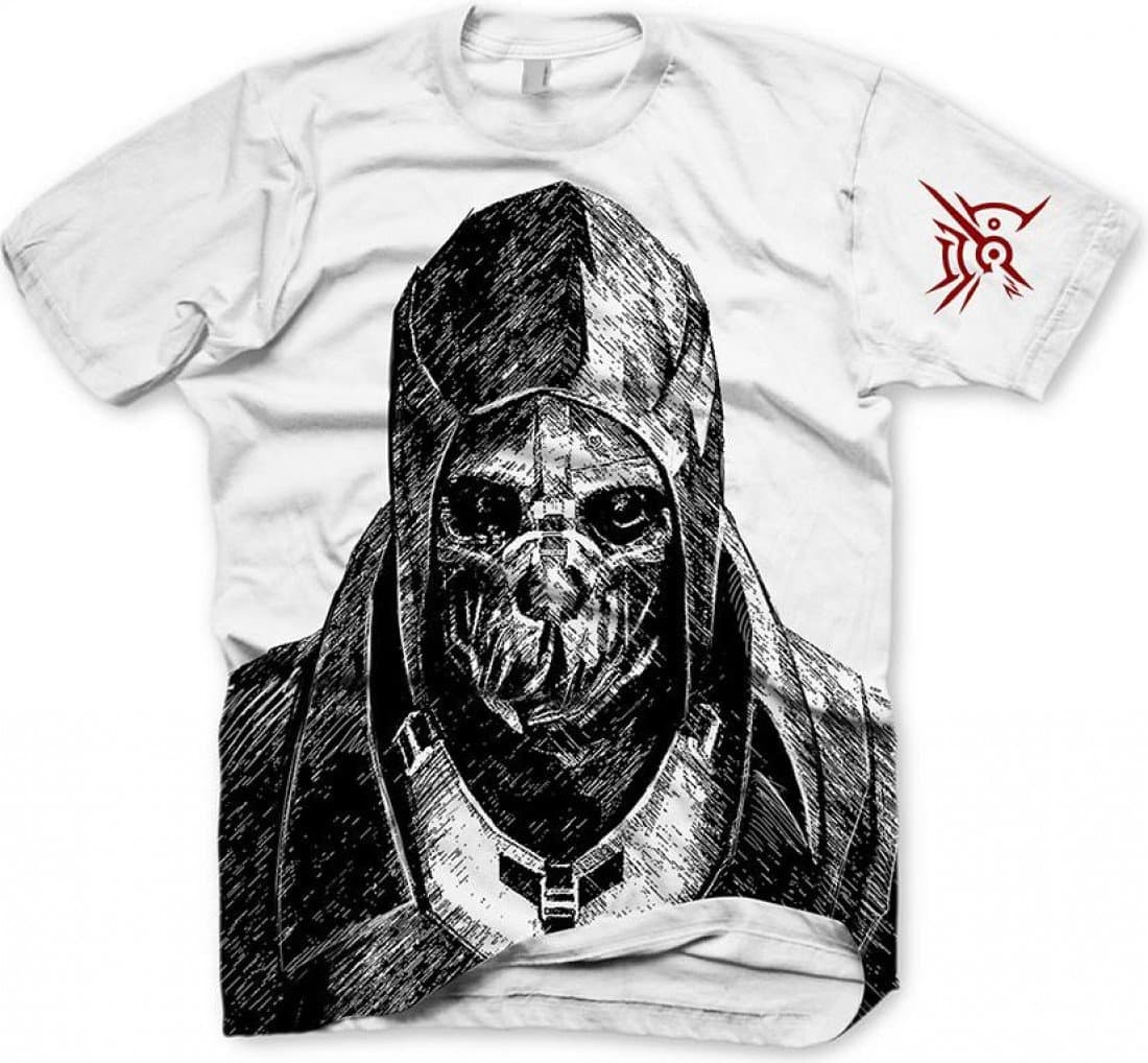 Dishonored Corvo: Bodyguard, Assassin XL T-Shirt, White
