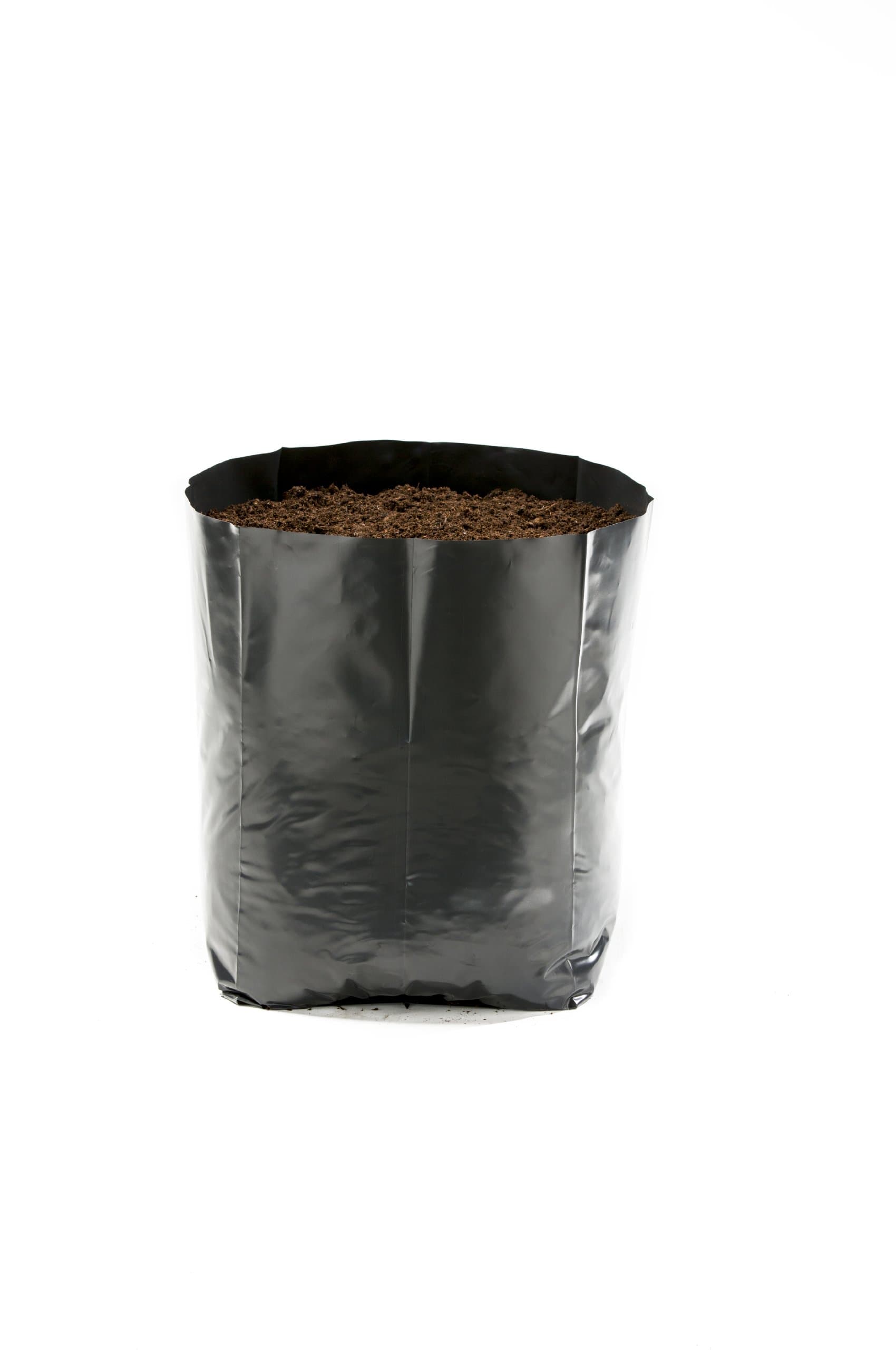 Hadopots 4L Polythene Plant Pots (Pack of 50)