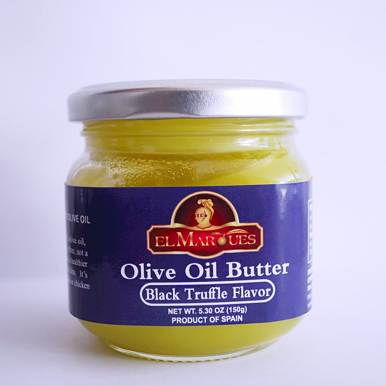 El Marques 100% Extra Virgin Olive Oil Butter, Black Truffle, 5.3 Ounce