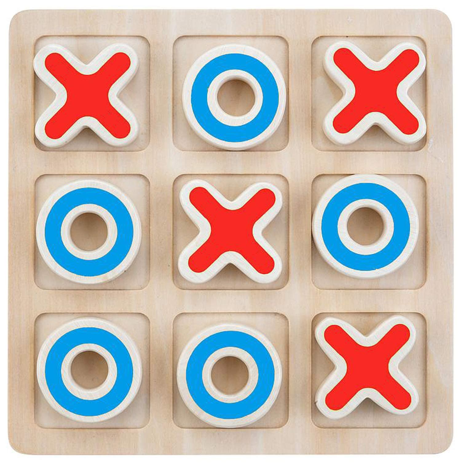 EngelhartTic-Tac-Toe Wooden Board Game - 610030