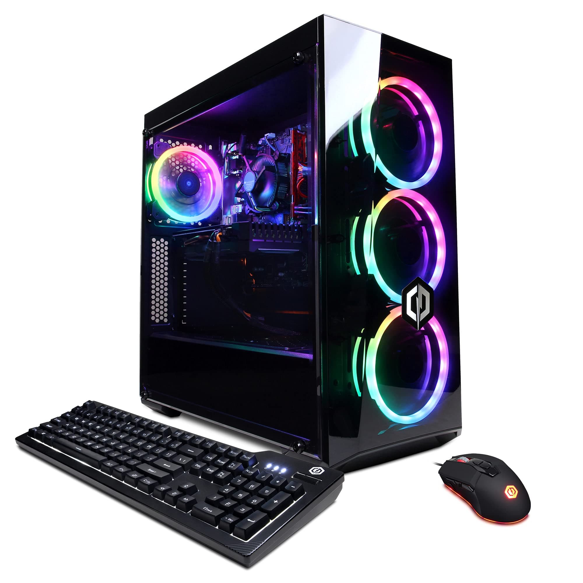 Gamer Master Gaming PC, AMD Ryzen 3 3100 3.6GHz, 8GB DDR4, Radeon RX 550 2GB, 240GB SSD, 2TB HDD, WiFi Ready & Win 10 Home(GMA888A5)