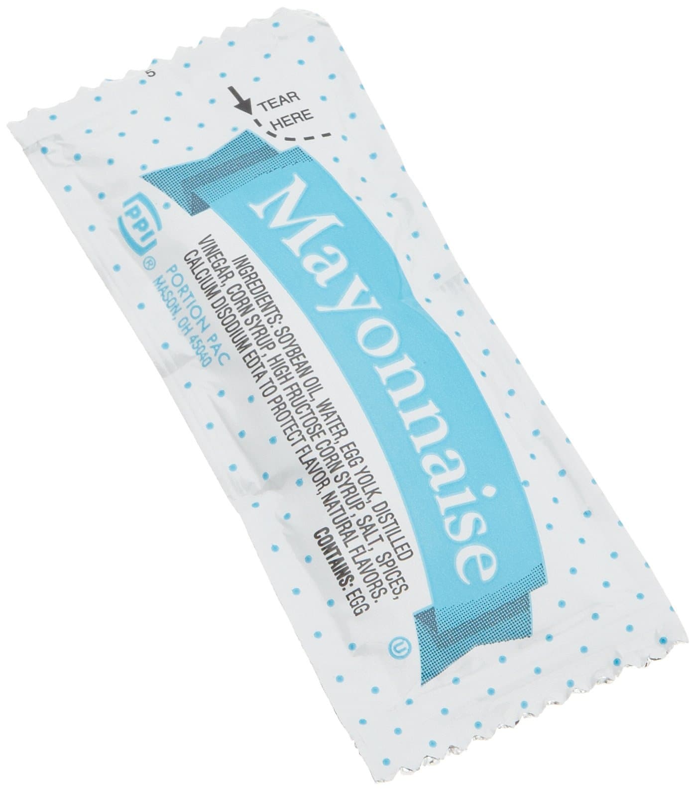 Mayonnaise, 0.32-Ounce Single Serve Packages (Pack of 200)