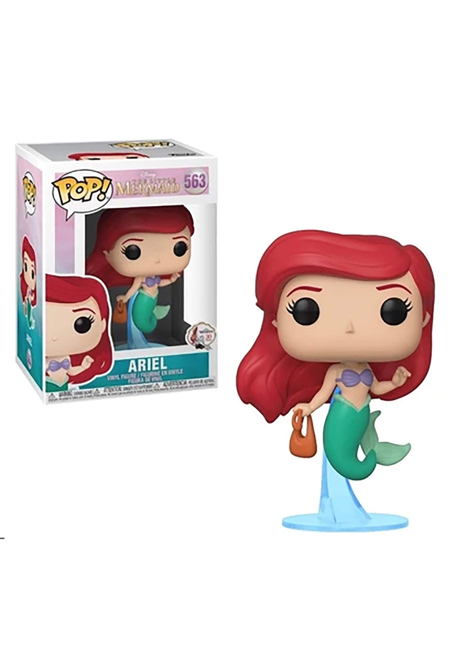 POP! Disney: Little Mermaid - Ariel With Bag - Collectable Vinyl Figure - Gift Idea - Official Merchandise - Toys for Kids & Adults - Movies Fans - Model Figure for Collectors and Display