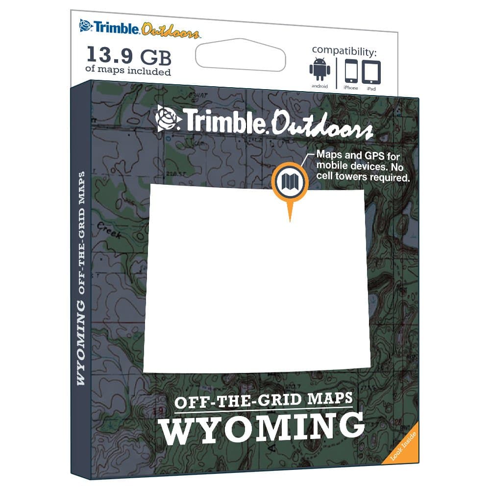 Trimble Outdoors Wyoming Off-The-Grid Maps