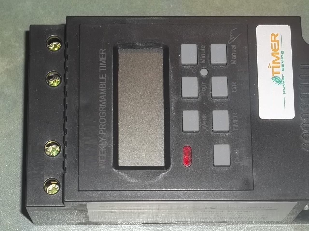 PROGRAMMABLE Digital Timer Switch 24 Hours 7 Days Weekly 17 Events DIN Rail 30 AMP Output fr Pool Robotic Cleaner SPA HOT TUB Taco Water Heater Circulator Pump