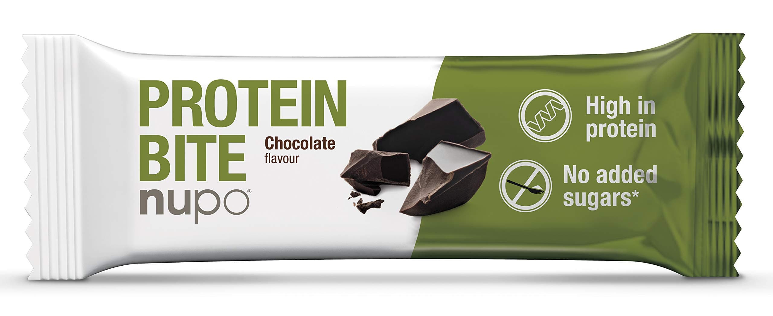 NUPO Protein Bite - Chocolate I Fitness Protein Bar for in-between meals I Clinically proven for efficient weight loss I 24 x 40g I High protein (29%) & low calorie (approx. 134 kcal)
