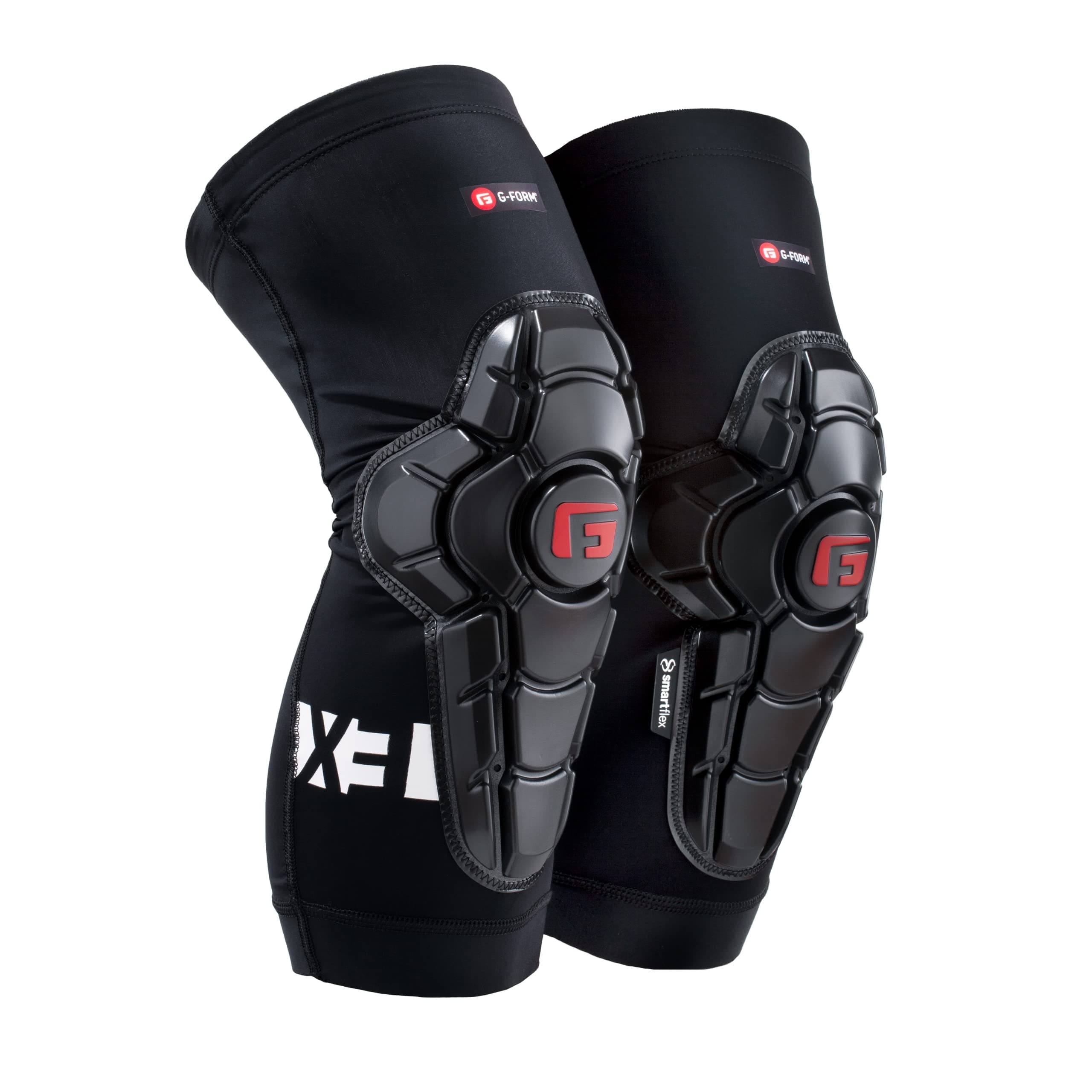 G-Form Pro-X3 Mountain Bike Knee Guards - Knee Pads for Men & Women - Black, Adult X-Large