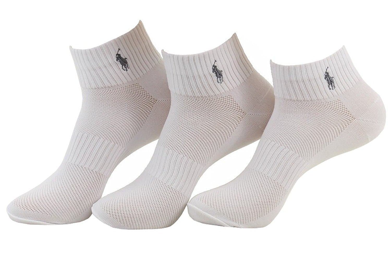 Polo Ralph Lauren 3-Pack Polypropylene Technical Quarter with Arch Support and Polo Player Embroidery