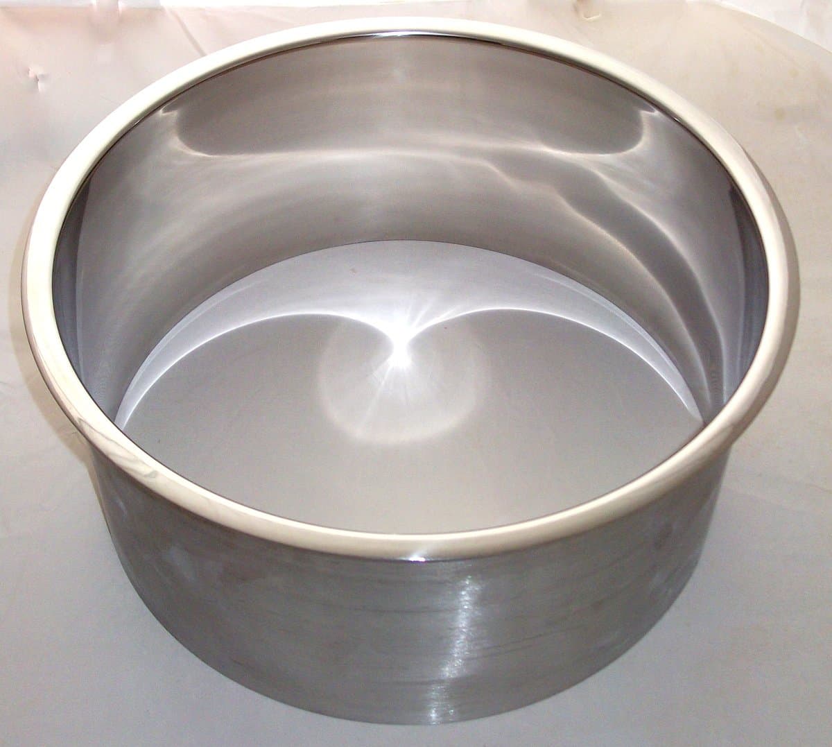 Polished Stainless Steel 12" x 6" Trash Grommet
